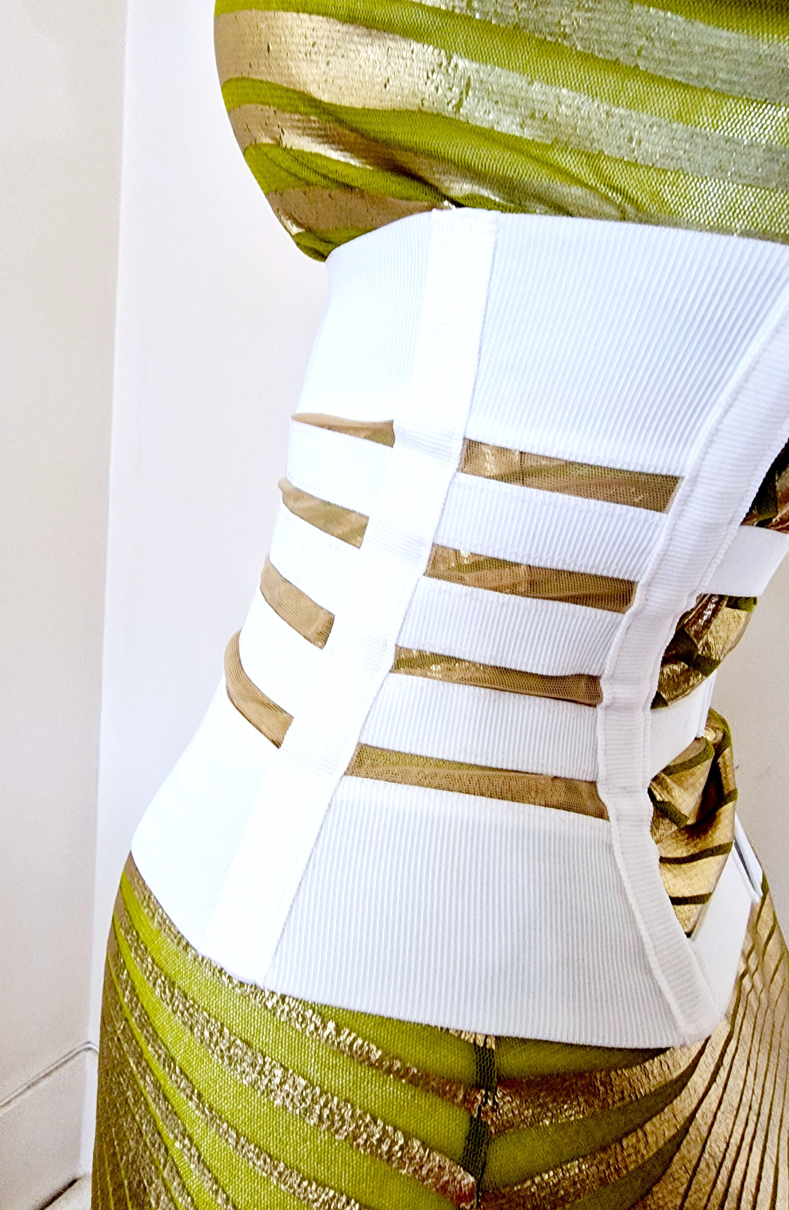 Jean Paul Gaultier Jean Paul Gaultier La Perla Cage Waist Cincher Top Corset Size M / US 6-8 / IT 42-44 - 6 Thumbnail