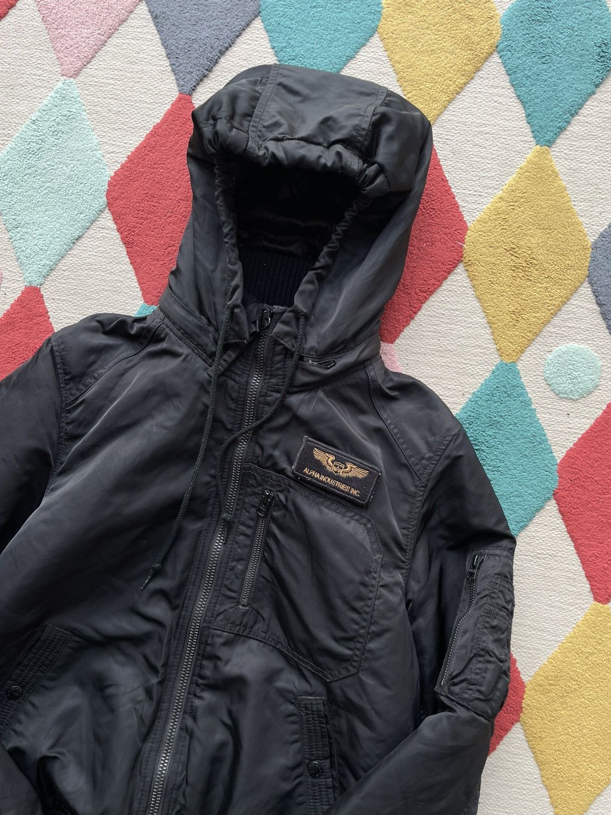 Alpha Industries Alpha Industries Hooded Heavy Jacket Size US M / EU 48-50 / 2 - 4 Thumbnail