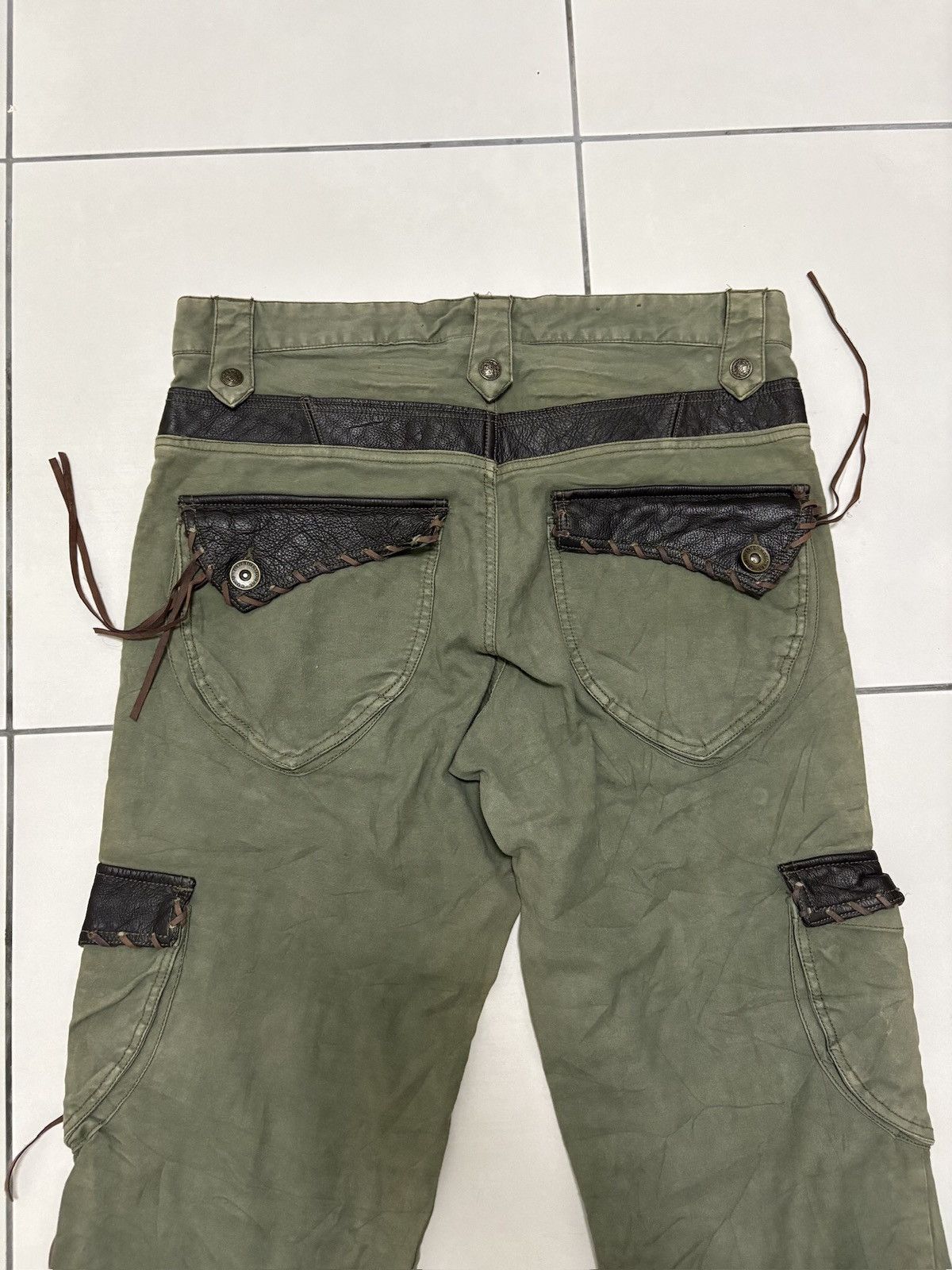 Japanese Brand Vintage Gumu Inti Military Cargo Pants Size US 34 / EU 50 - 2 Thumbnail