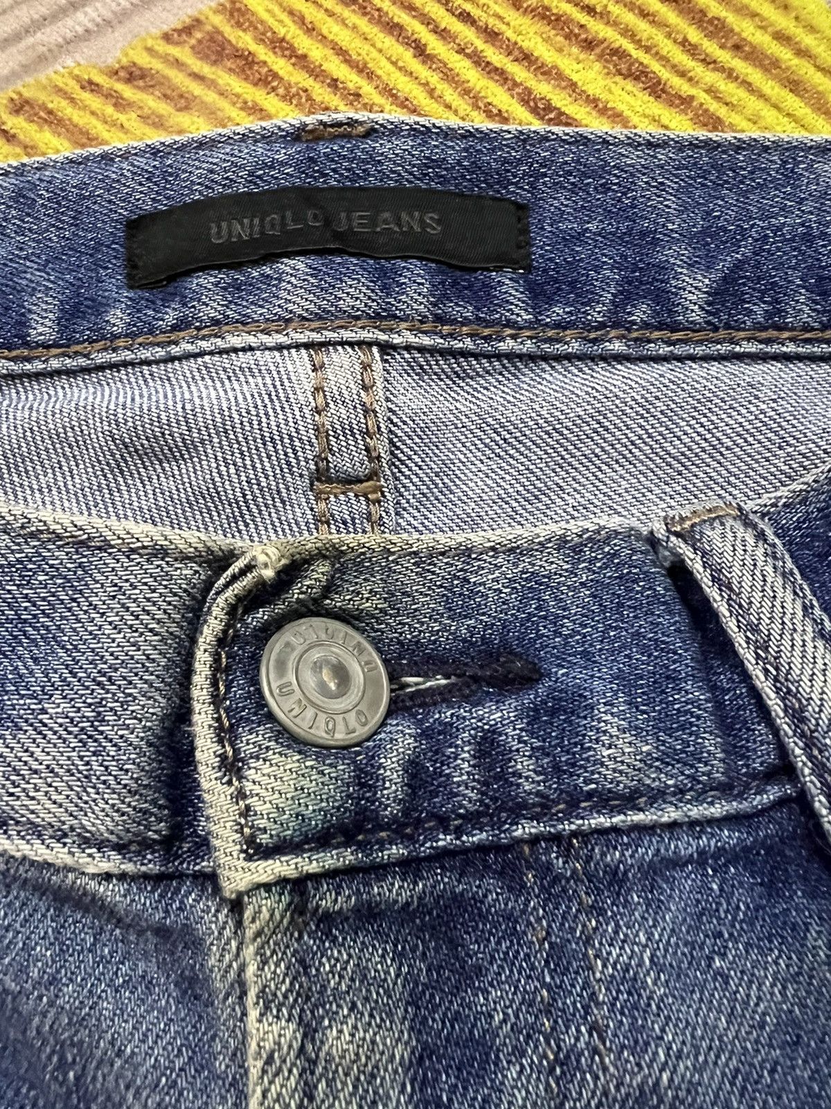 Japanese Brand × Seditionaries × Uniqlo UNIQLO DISTRESSED DENIM VERY RARE Size US 30 / EU 46 - 18 Thumbnail