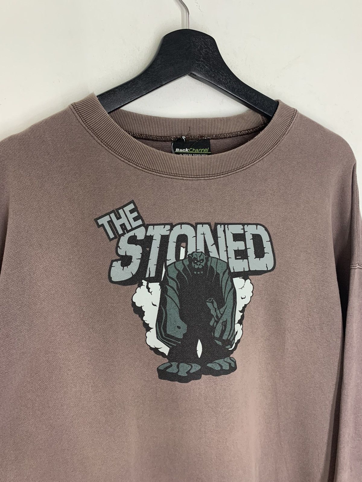 Hysteric Glamour × Japanese Brand Back Channel The Stoned ‘FCKDUP AGAIN? Sweatshirt Size US XL / EU 56 / 4 - 8 Thumbnail