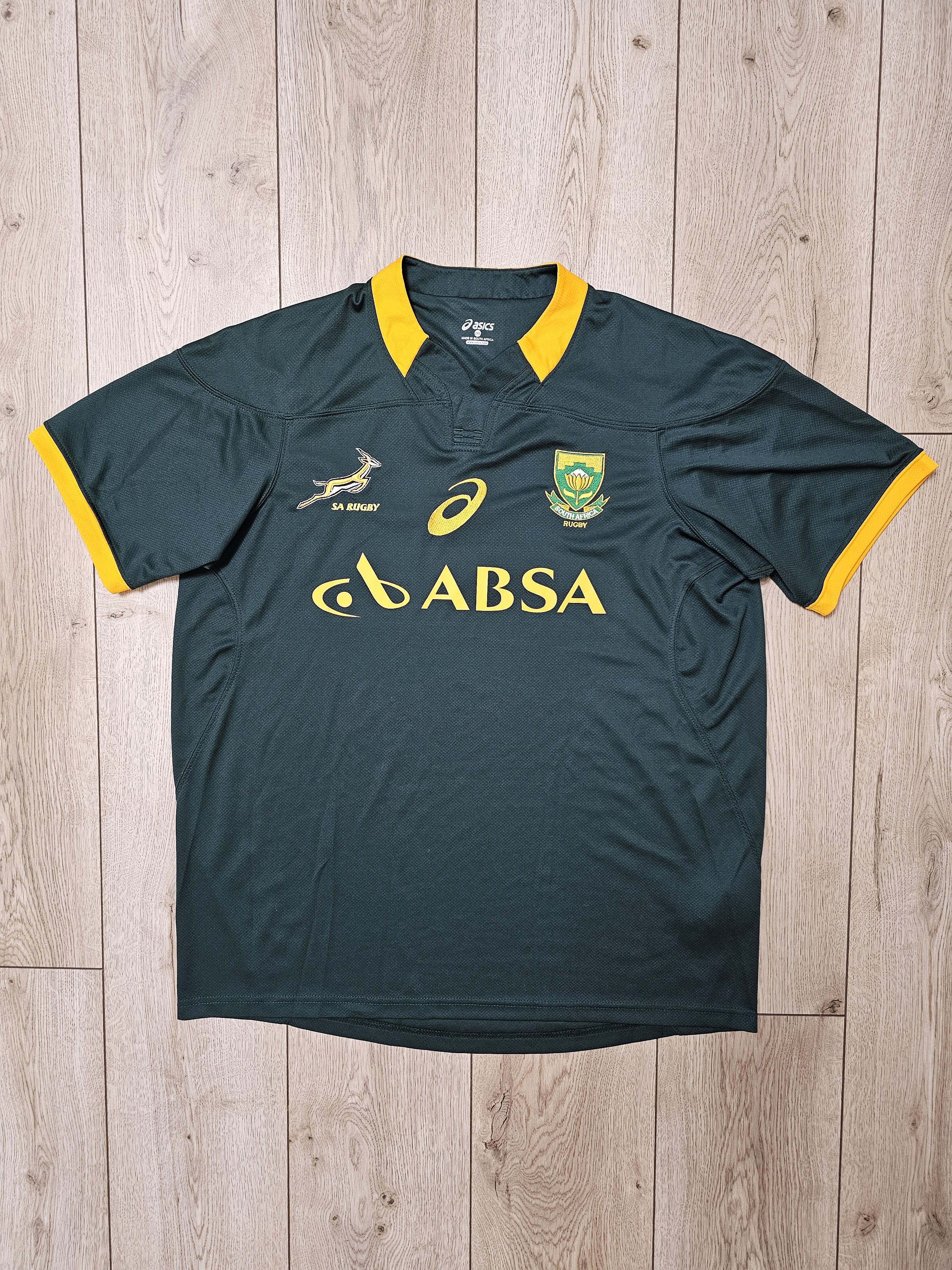 Asics SOUTH AFRICA RUGBY JERSEY WORLD SEVENS UNION RUGBY JERSEY Size US XXL / EU 58 / 5 - 1 Thumbnail