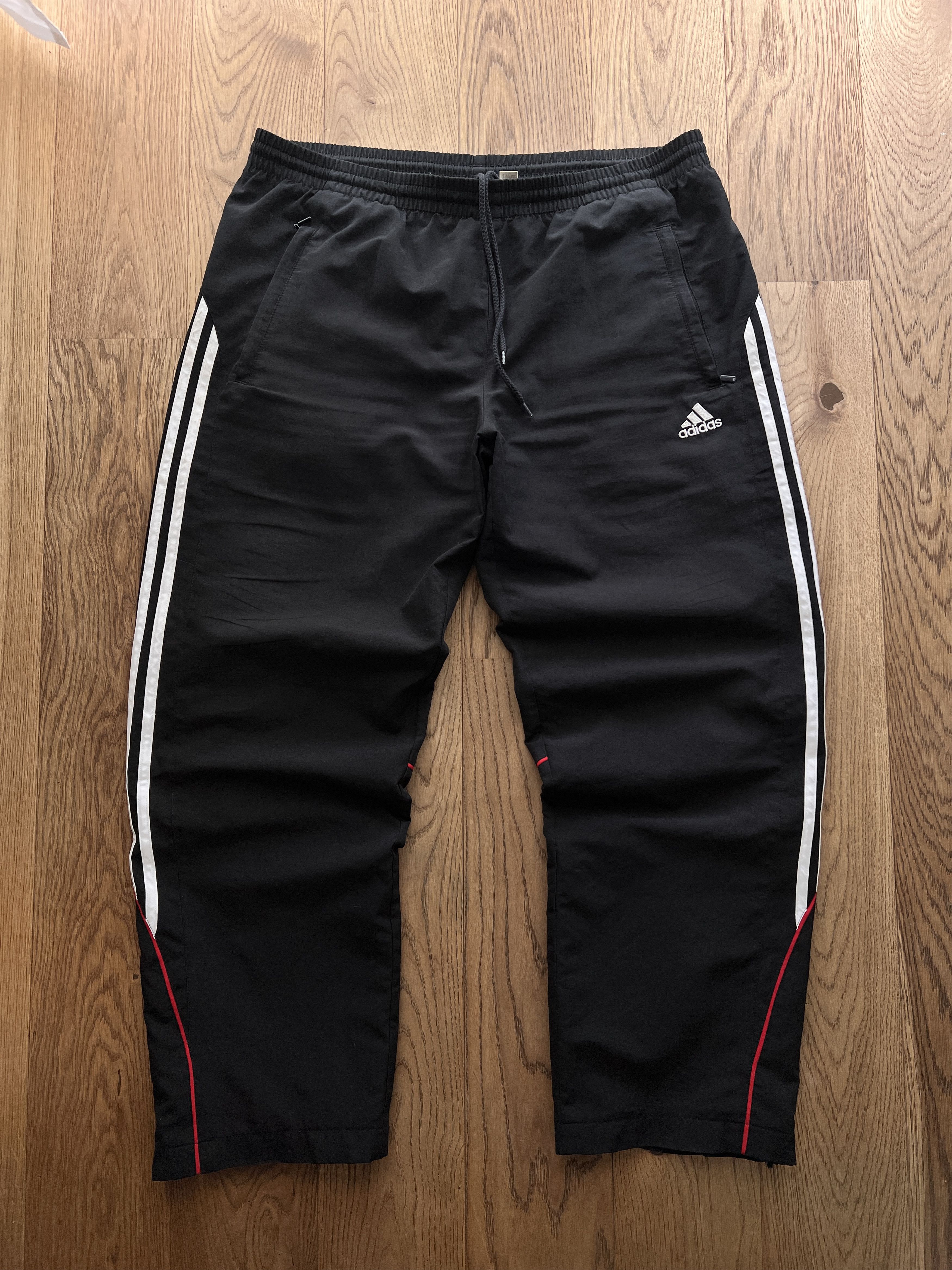 Adidas Crazy! Adidas vintage 2000s baggy track pants sweatpants y2k Size US 36 / EU 52 - 2 Thumbnail