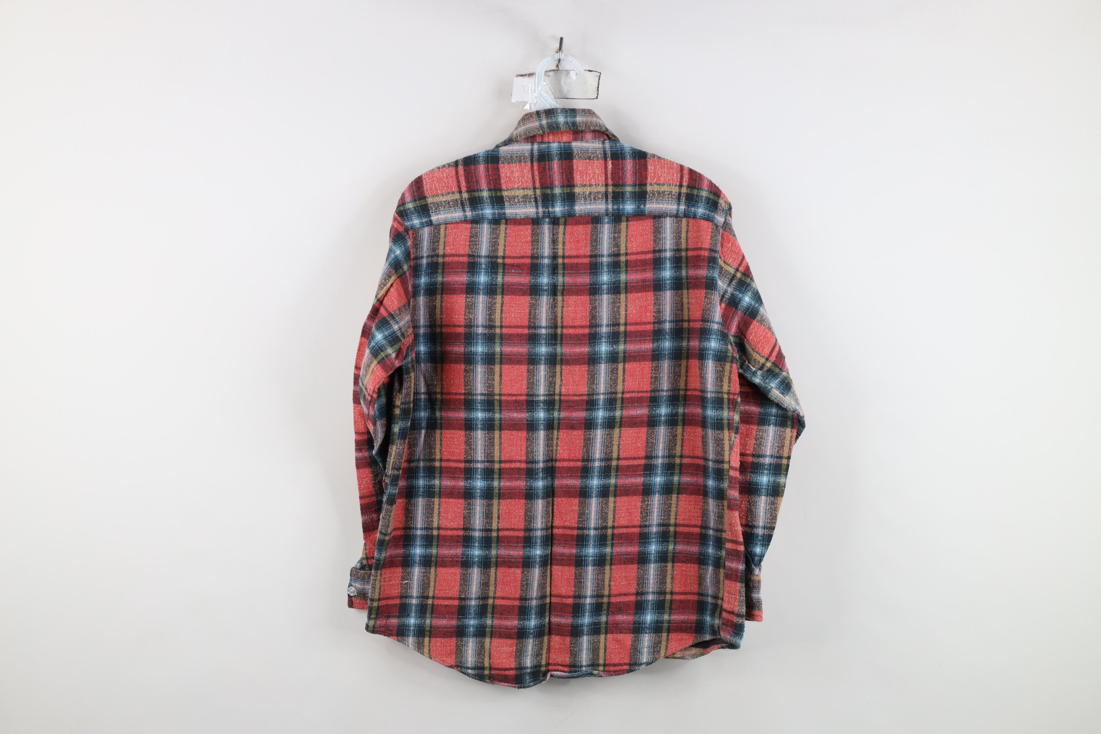 Vintage Vintage 70s Streetwear Flannel Collared Button Shirt Size US M / EU 48-50 / 2 - 12 Thumbnail