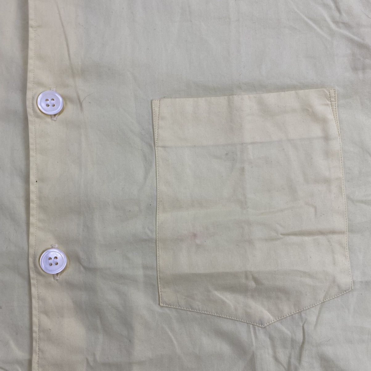 Comme des Garcons Homme AW03 Comme Des Garcons Homme CDG Yellow Shirt Designer Size US L / EU 52-54 / 3 - 7 Thumbnail