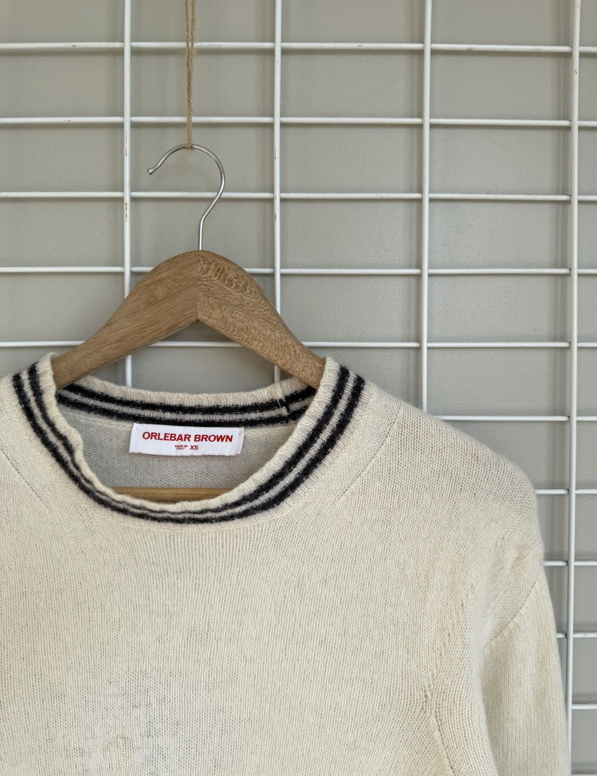 Orlebar Brown Orlebar Brown Gategill Alpaca Knit Sweater Mens Size S/M Size US S / EU 44-46 / 1 - 6 Thumbnail