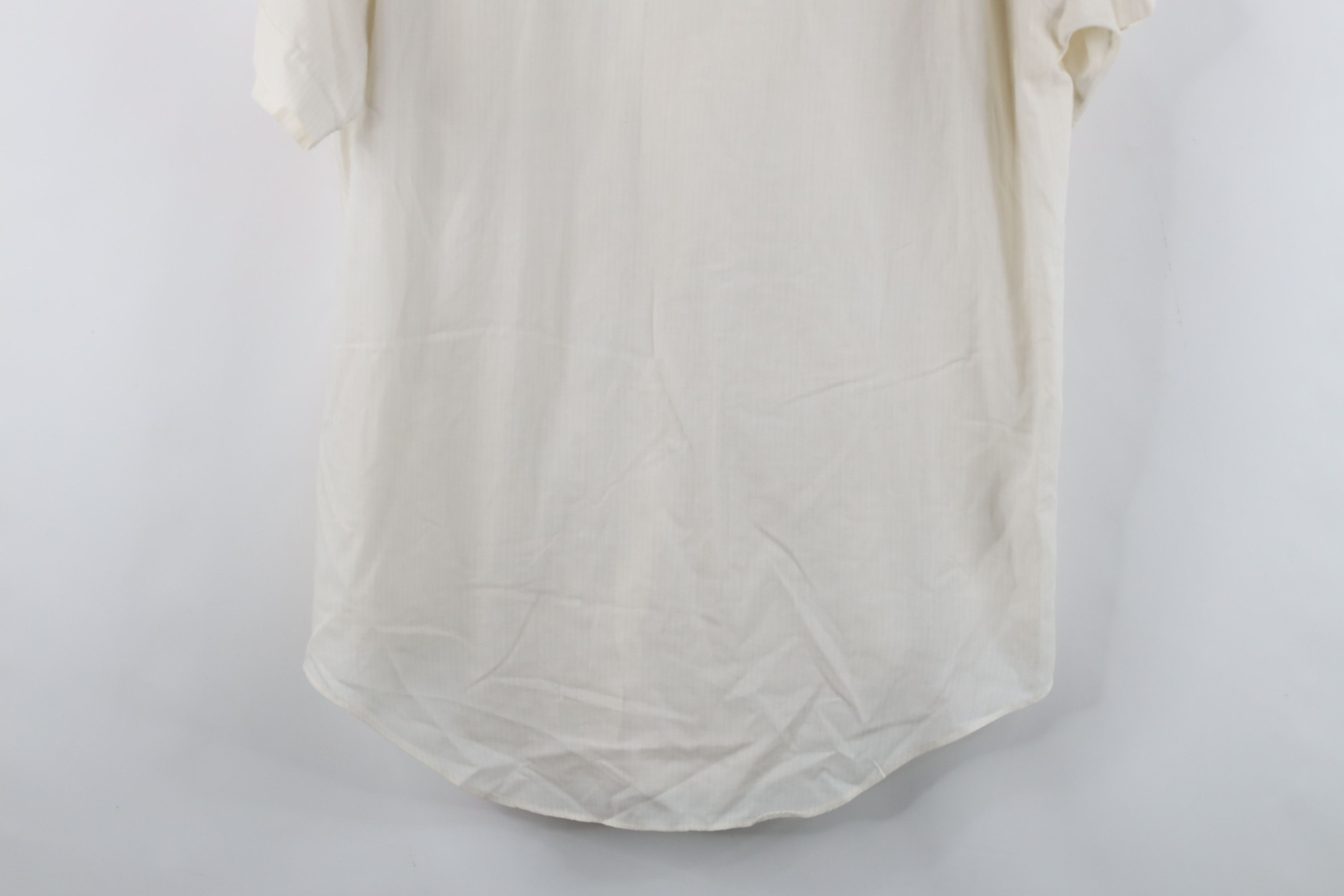 Vintage Vintage 50s 60s Macys Button Sleeve Collared Shirt Size US M / EU 48-50 / 2 - 14 Thumbnail