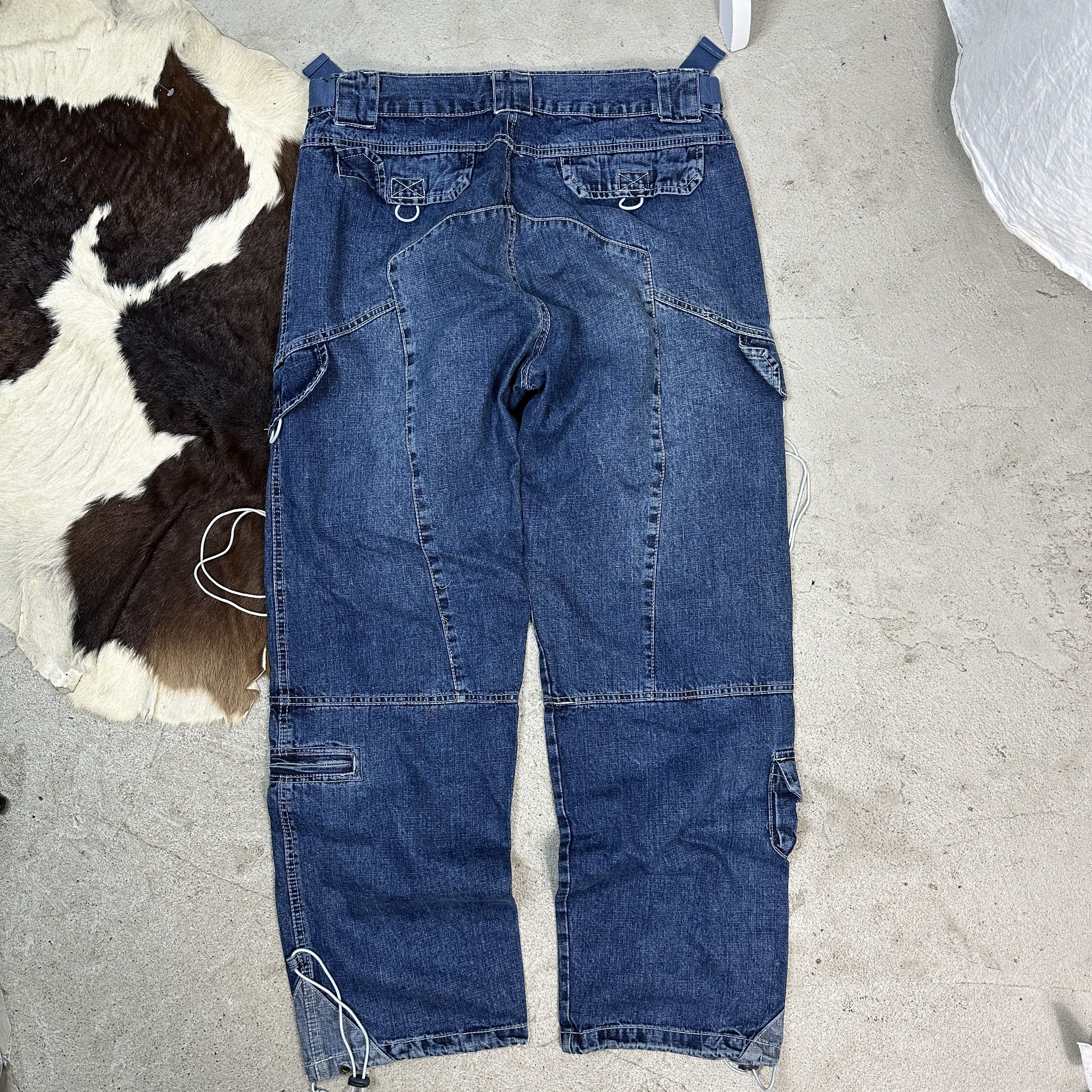 Vintage Vintage Wide Leg Hip-Hop Y2K Jeans Size US 36 / EU 52 - 6 Thumbnail