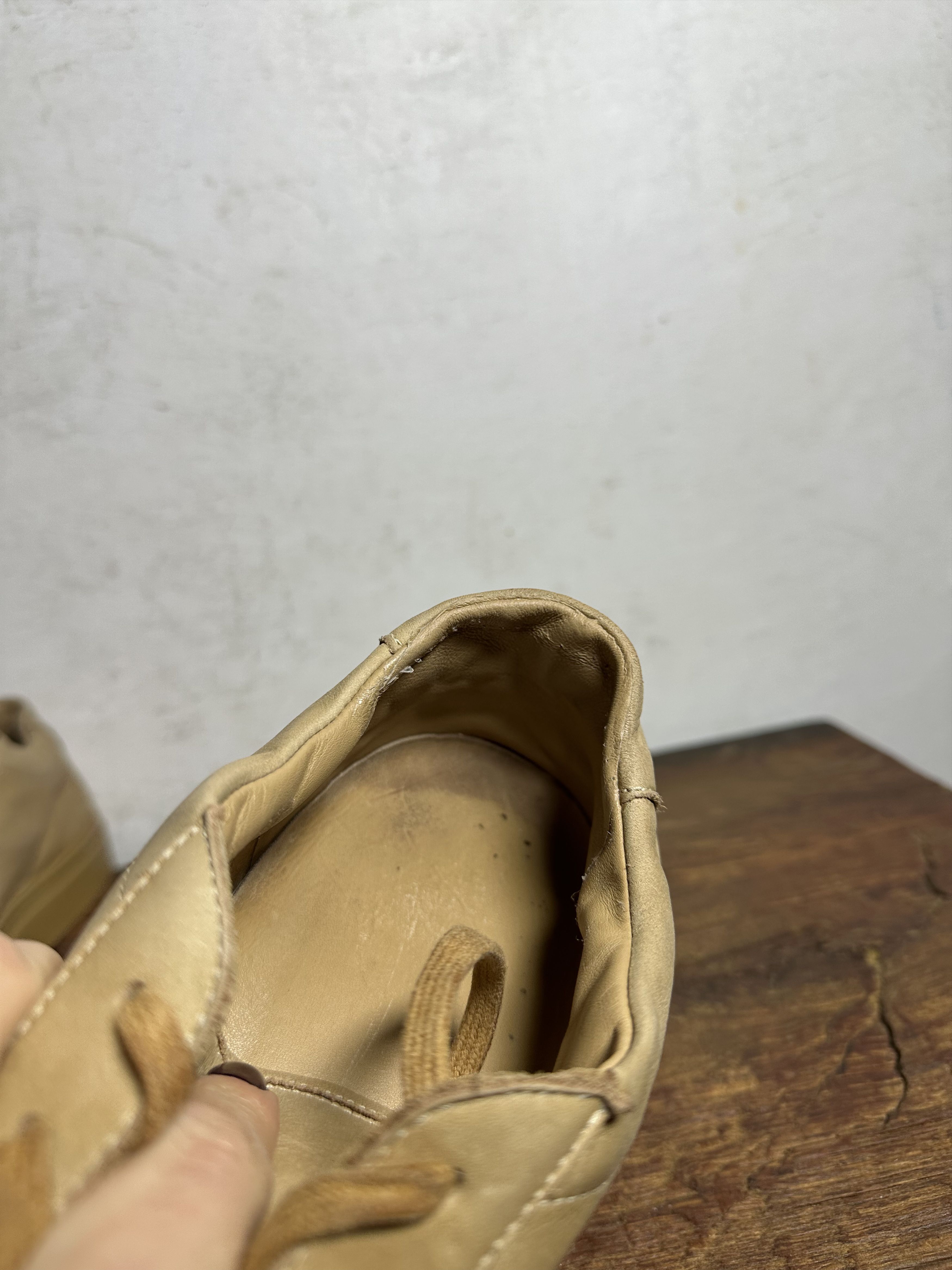 Common Projects Common Projects BBall Low in Nabuk Tan Size US 10.5 / EU 43-44 - 10 Thumbnail