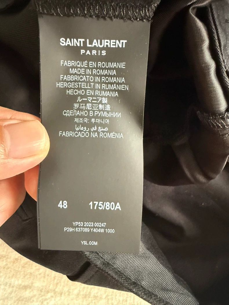 Saint Laurent Paris saint laurent paris size 50 Western style trousers 2503- Size US 34 / EU 50 - 5 Thumbnail