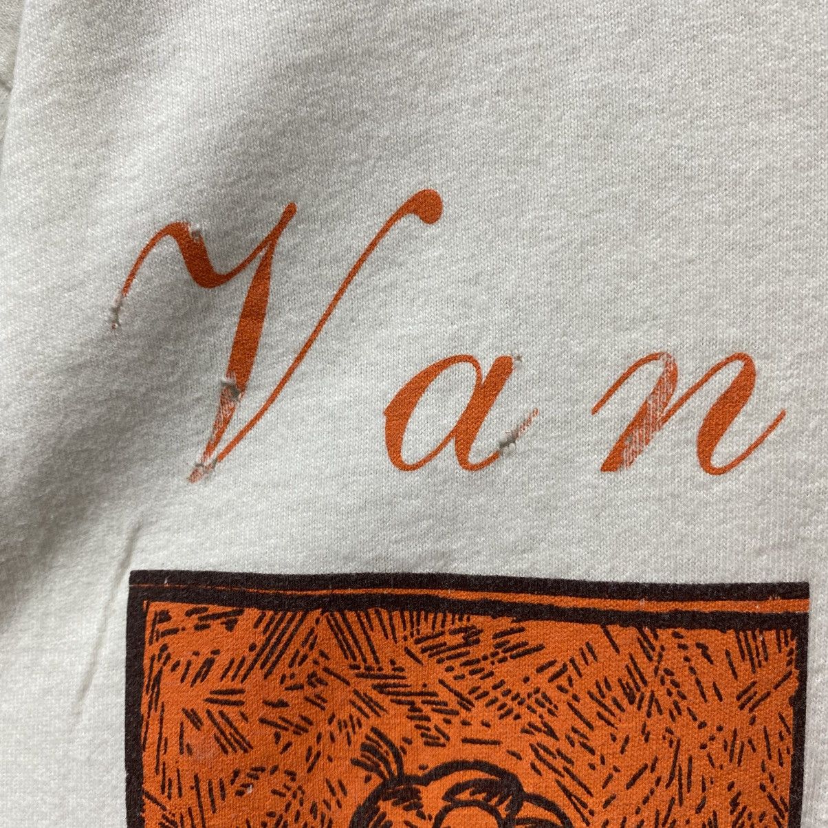 Vintage Vintage 90s Garfield VAN GARFIELD Van Gogh Style Tee Size US M / EU 48-50 / 2 - 3 Thumbnail