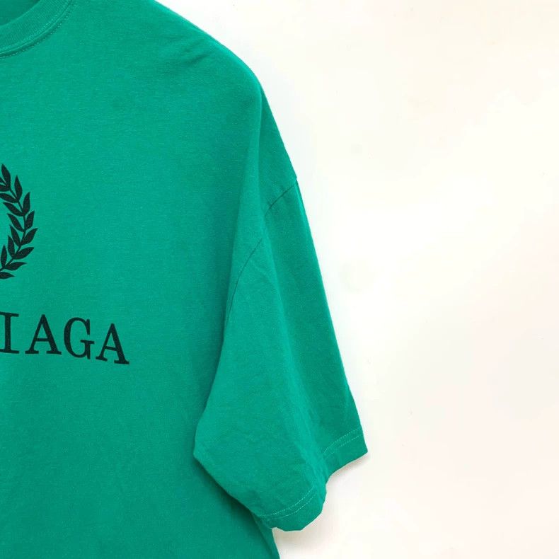 Balenciaga Balenciaga Mai Sui Lake Water Green Short Sleeves Size US S / EU 44-46 / 1 - 7 Thumbnail