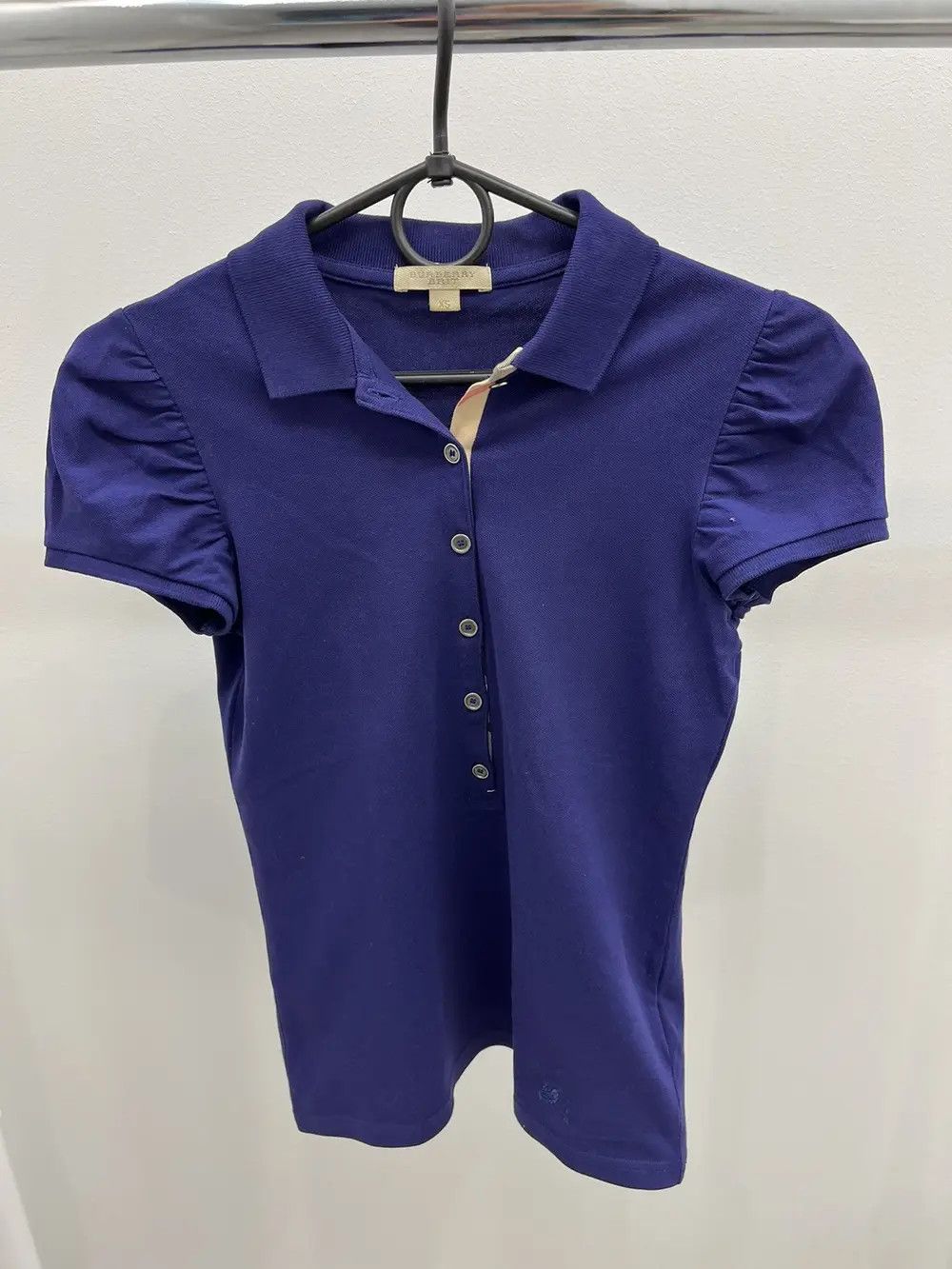Burberry Burberry Brit Nova Check Cotton Polo Shirt Size XS / US 0-2 / IT 36-38 - 1 Thumbnail