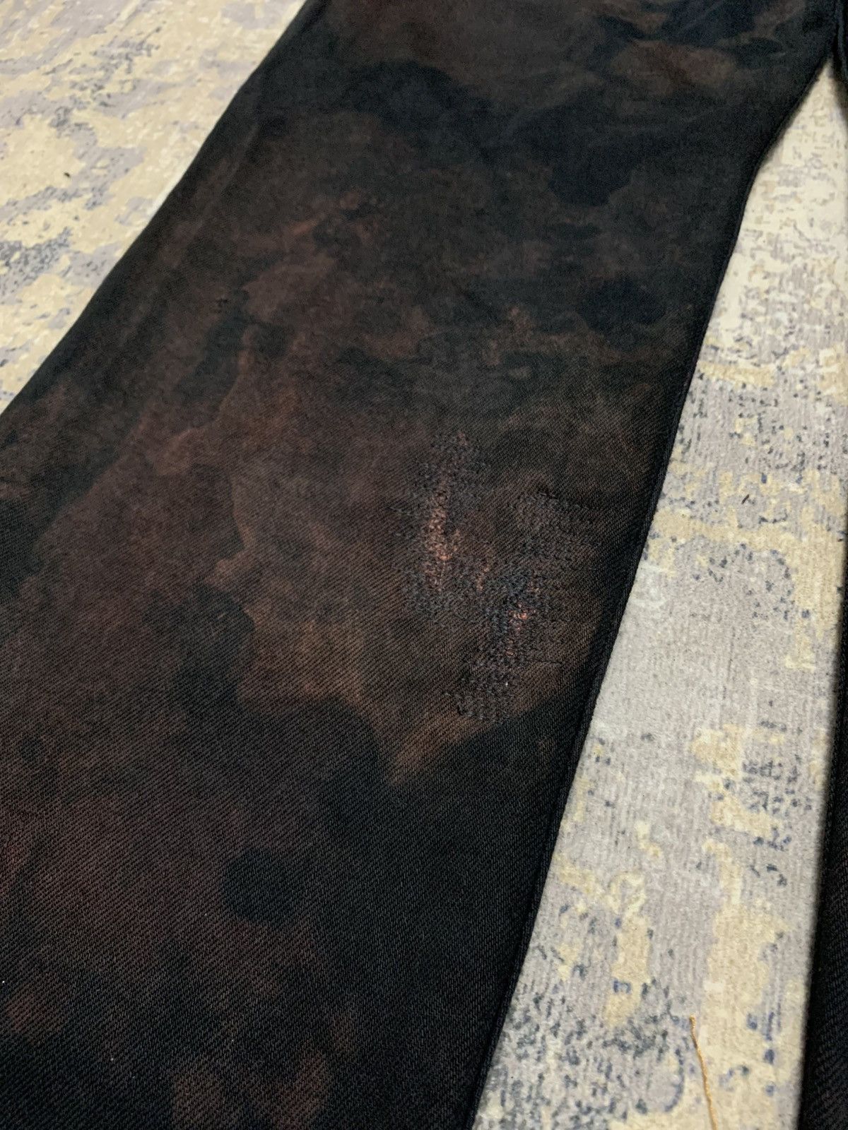 Levi's Vintage Levi’s 501 Acid Wash Black Jeans W32x34.5 Size US 32 / EU 48 - 9 Thumbnail