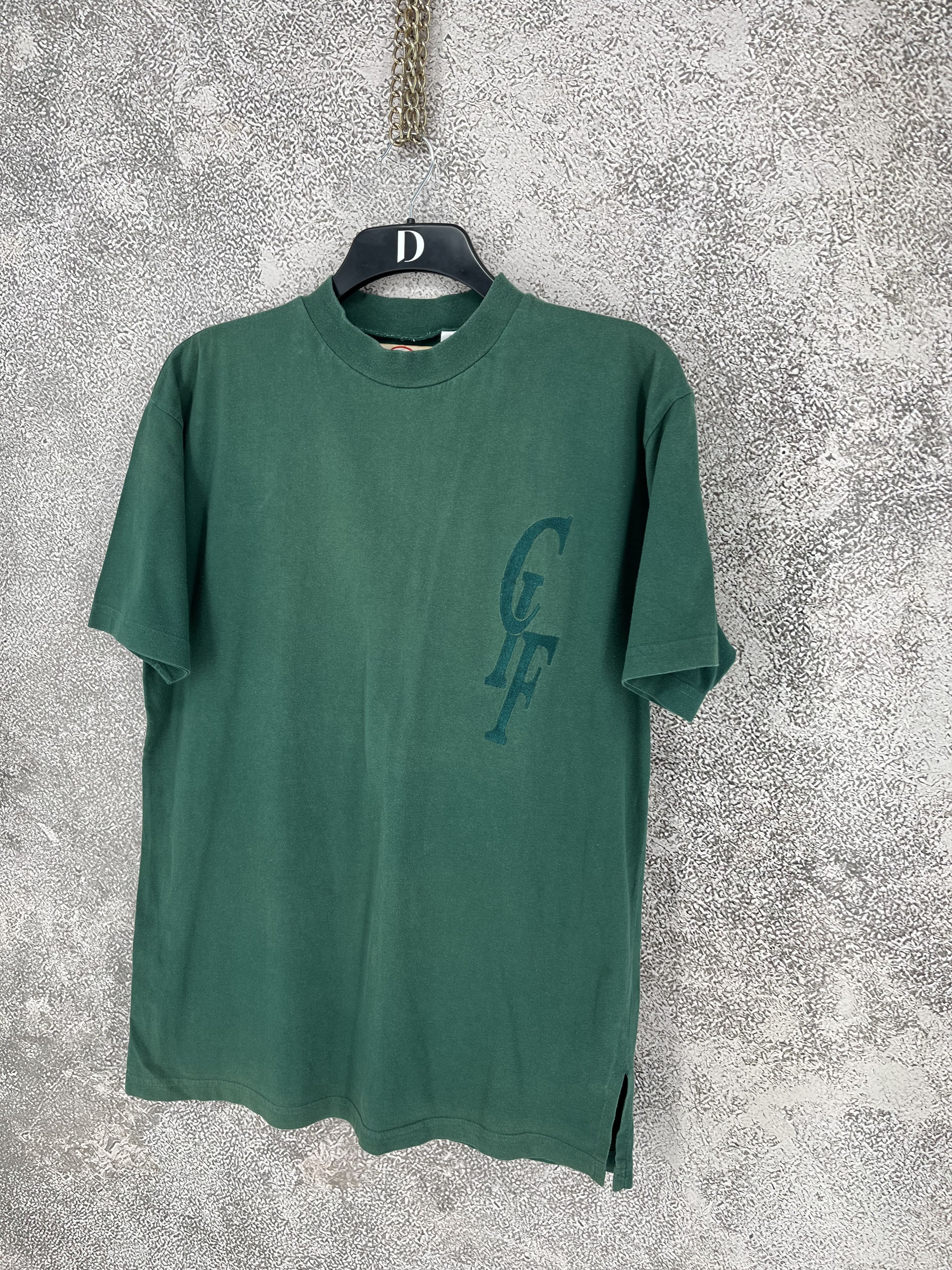 Vintage Vintage RARE 90S Dolly Wood Green Logo Tee Size US L / EU 52-54 / 3 - 3 Thumbnail