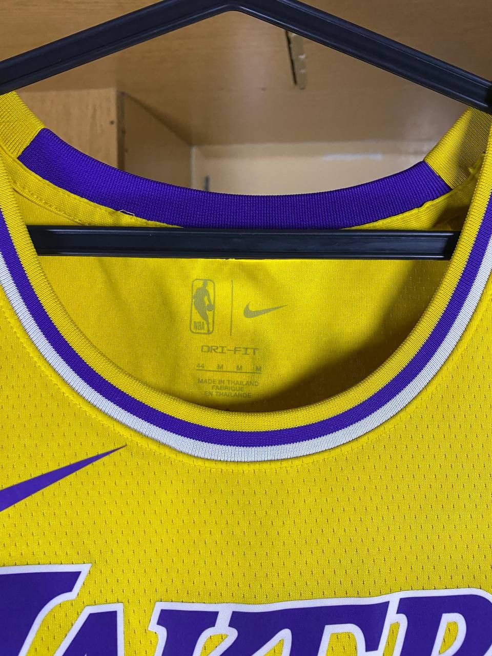 NBA × Nike 🏀 Los Angeles Lakers Jersey – Yellow / Purple Accents (#6) Size US M / EU 48-50 / 2 - 4 Thumbnail