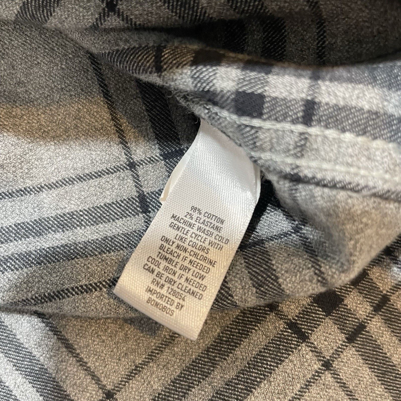 Bonobos BONOBOS Men’s Plaid Gray Black Checks Cotton Shirt Sz Medium Size US M / EU 48-50 / 2 - 7 Thumbnail