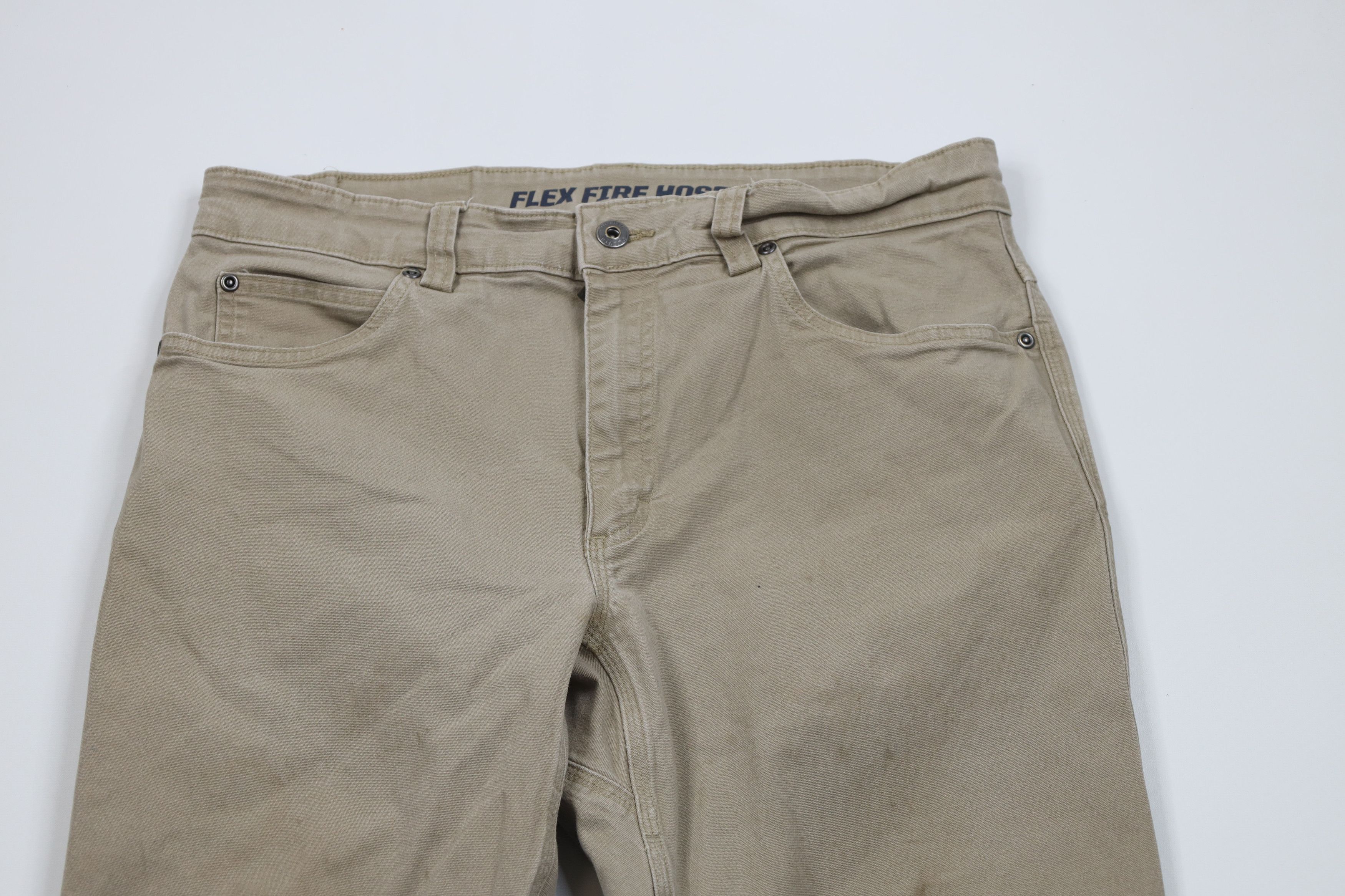 Duluth Trading Company × Vintage Duluth Trading Co Flex Fire Hose Canvas Workwear Pants Size US 32 / EU 48 - 2 Thumbnail