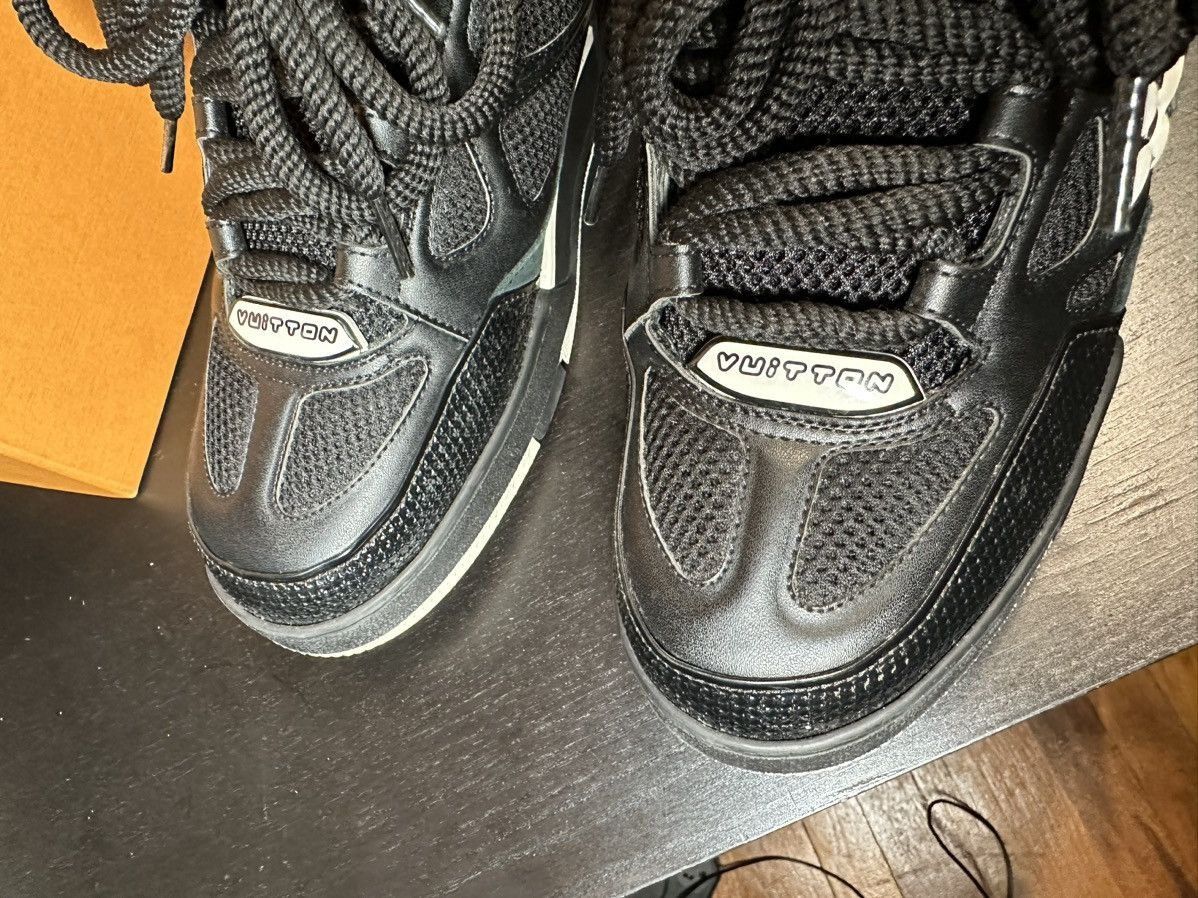 Louis Vuitton Black and White Skate Sneakers Size US 9 / EU 42 - 14 Thumbnail