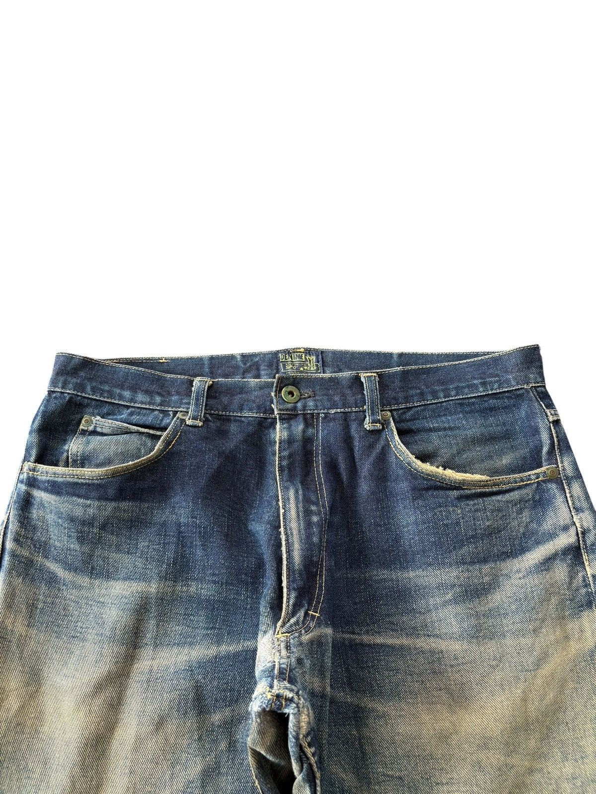 Denime Vintage Japanese Denime Rusty Mud Wash Baggy Jeans Size US 34 / EU 50 - 4 Thumbnail