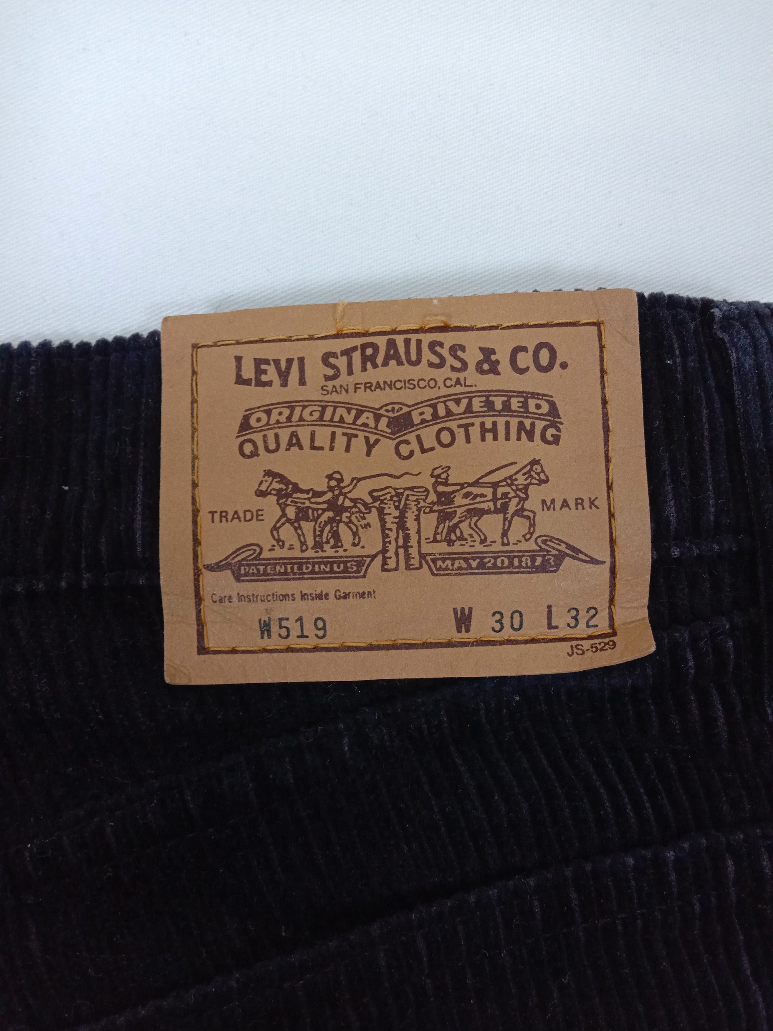 Levi's Vintage 90s Levi's 519 Corduroy Pants Size 27" / US 4 / IT 40 - 14 Thumbnail