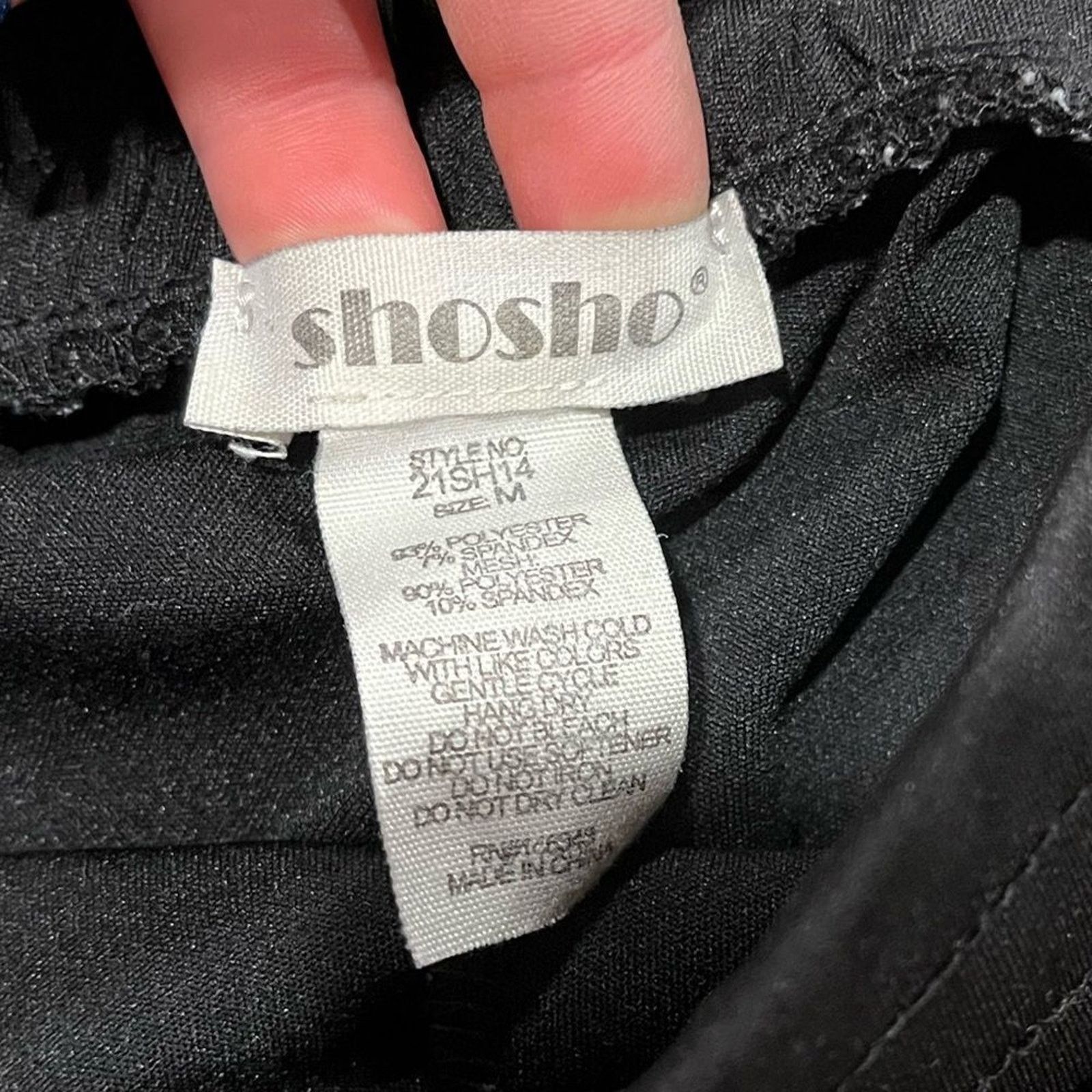 Vintage ShoSho Running Shorts Elastic High Waisted Pocket Mesh M Size 27" / US 4 / IT 40 - 4 Thumbnail