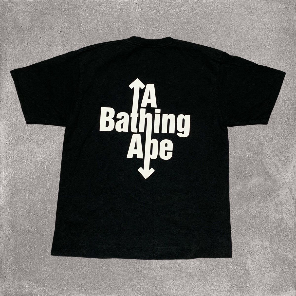 Off-White Bape Medium Target Graphic Black Tee A Bathing Ape 2010 Size US M / EU 48-50 / 2 - 2 Thumbnail