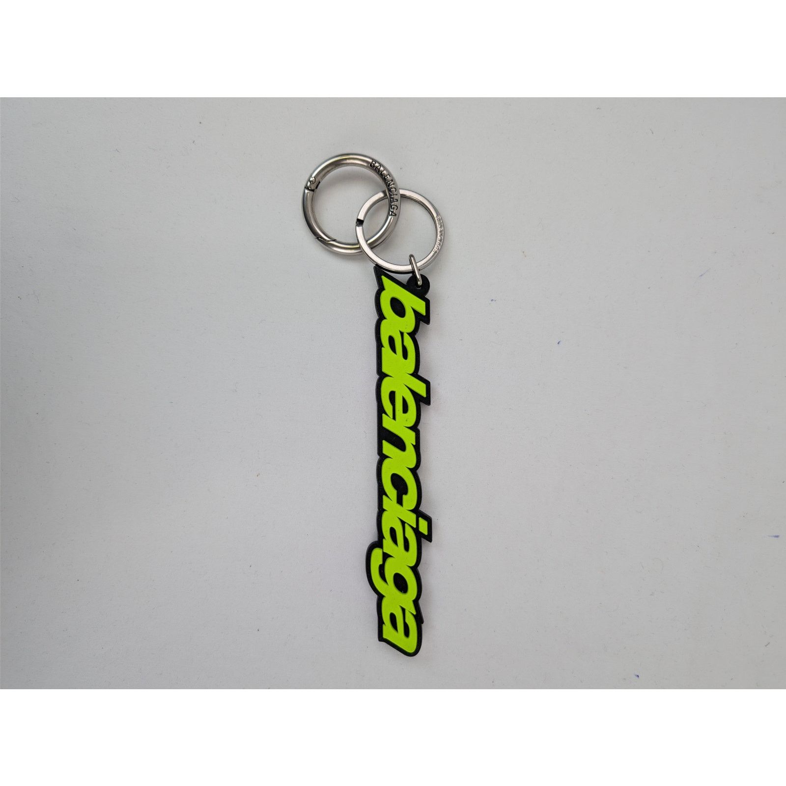 Balenciaga o1rshd1 Q:2 / Size: OS / Balenciaga Logo Rubber Keyrings Size ONE SIZE - 2 Thumbnail