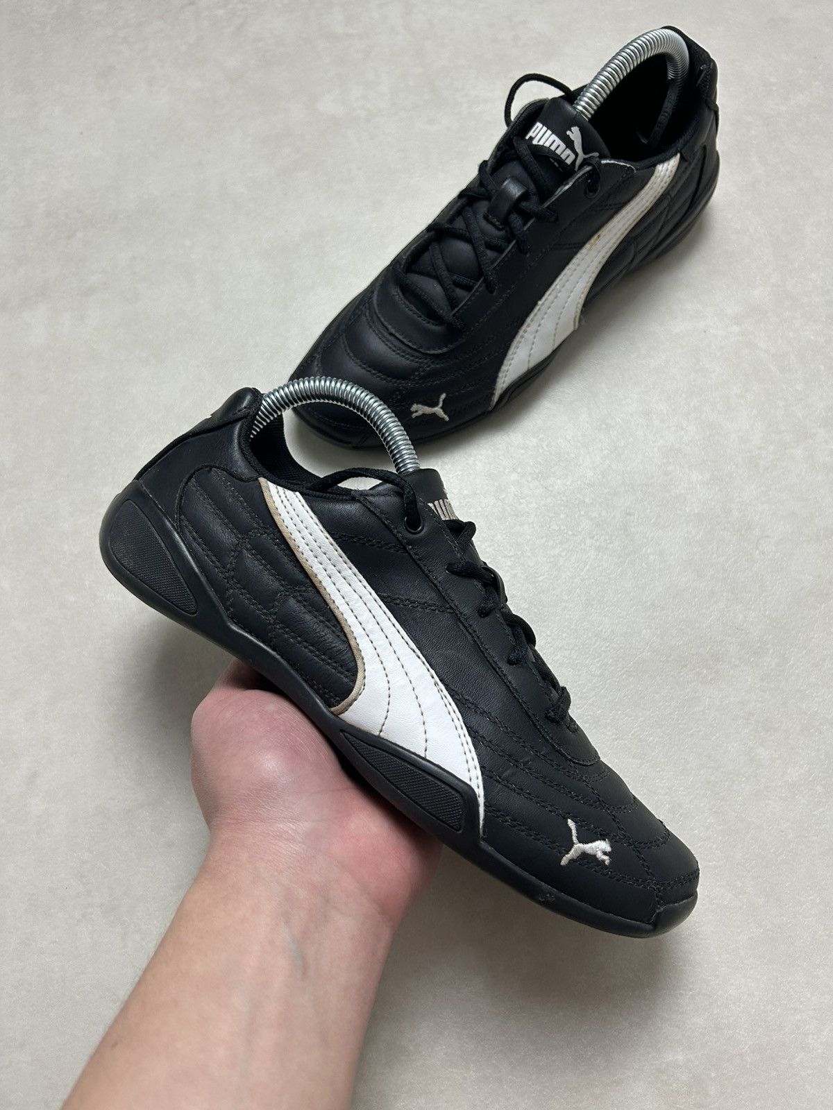 Puma × Vintage Y2K Puma Speedcat Vintage Low Black Sneakers 6,5/38,5 Mostro Size US 6.5 / IT 36.5 - 5 Thumbnail