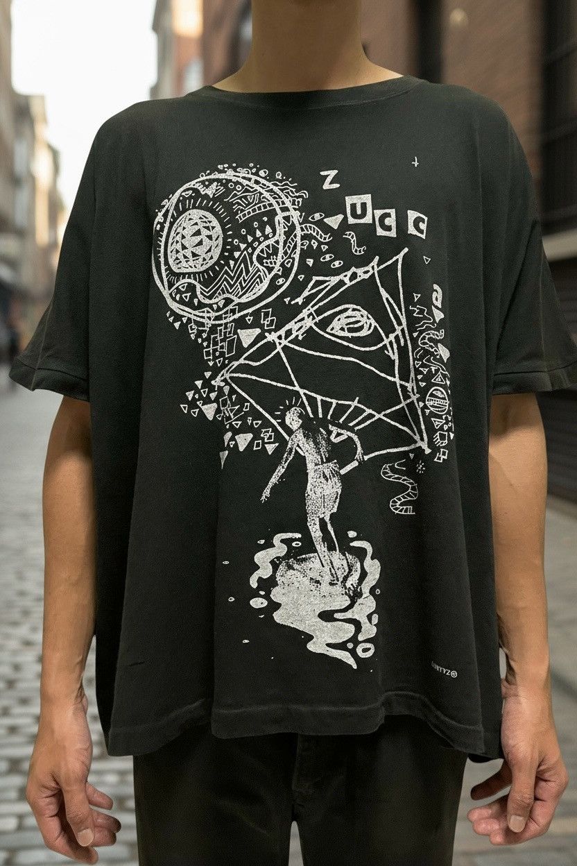 Zucca ZUCCA x CMRTYZ Wide Oversized Psychedelic Summer IsseyMiyake Size US M / EU 48-50 / 2 - 1 Thumbnail