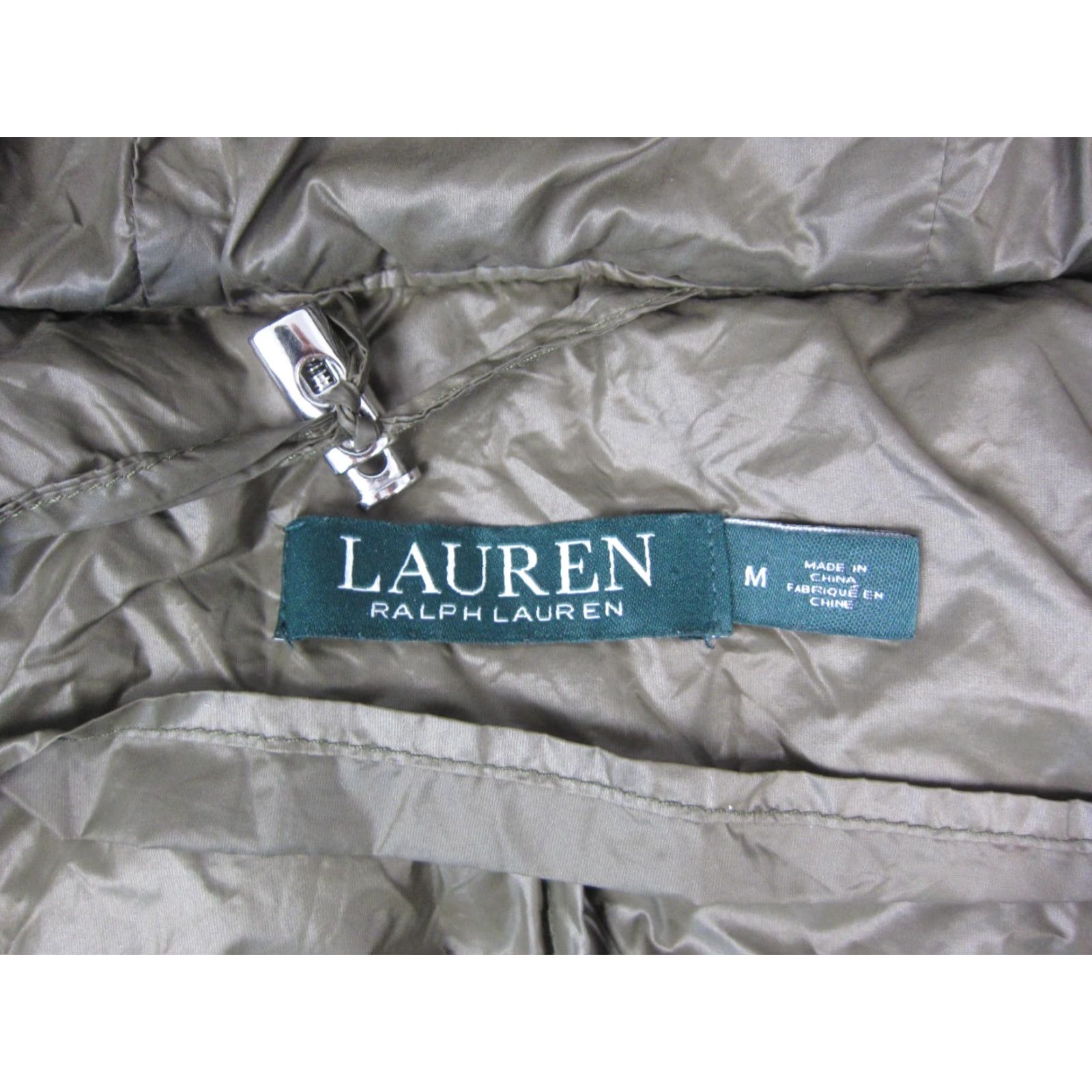 Ralph Lauren Ralph Lauren Jacket Womens Medium Green Puffer Feather Down Hooded Long LRL Jacket Womens Medium Green Puffer Down Hooded Long Logo Size M / US 6-8 / IT 42-44 - 6 Thumbnail
