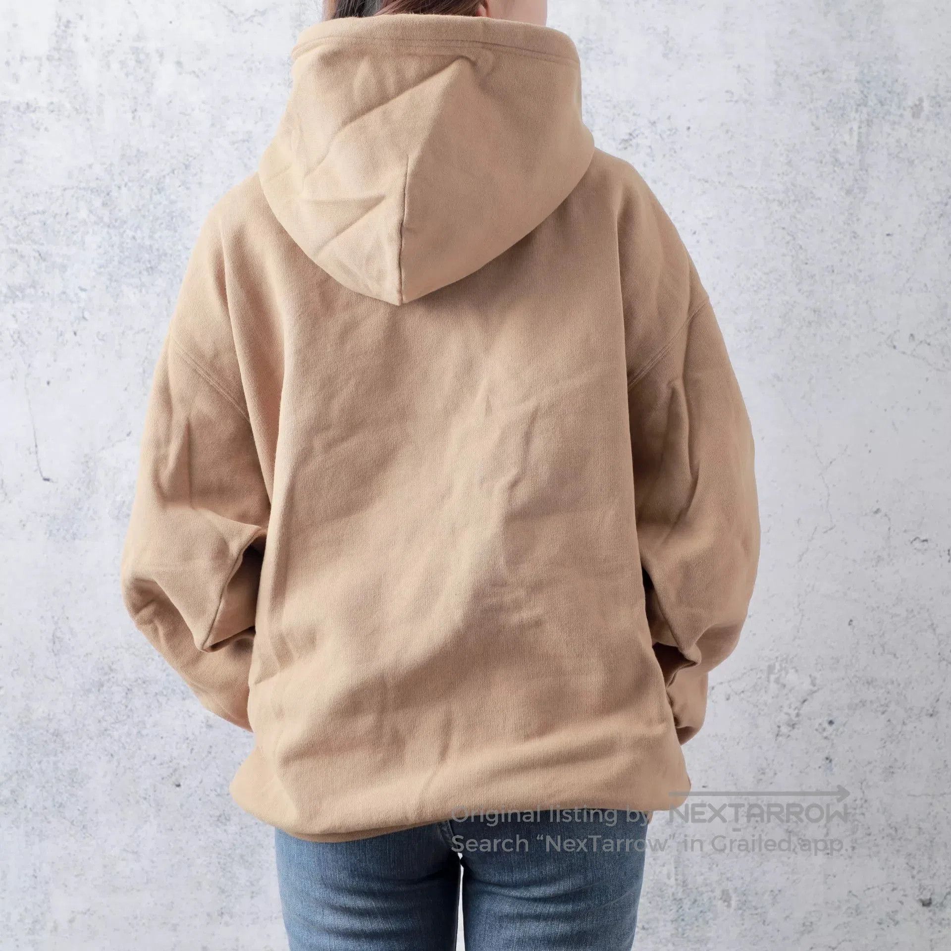Balenciaga BALENCIAGA Khaki Hooded Fleece Sweatshirt M. Size M / US 6-8 / IT 42-44 - 5 Thumbnail