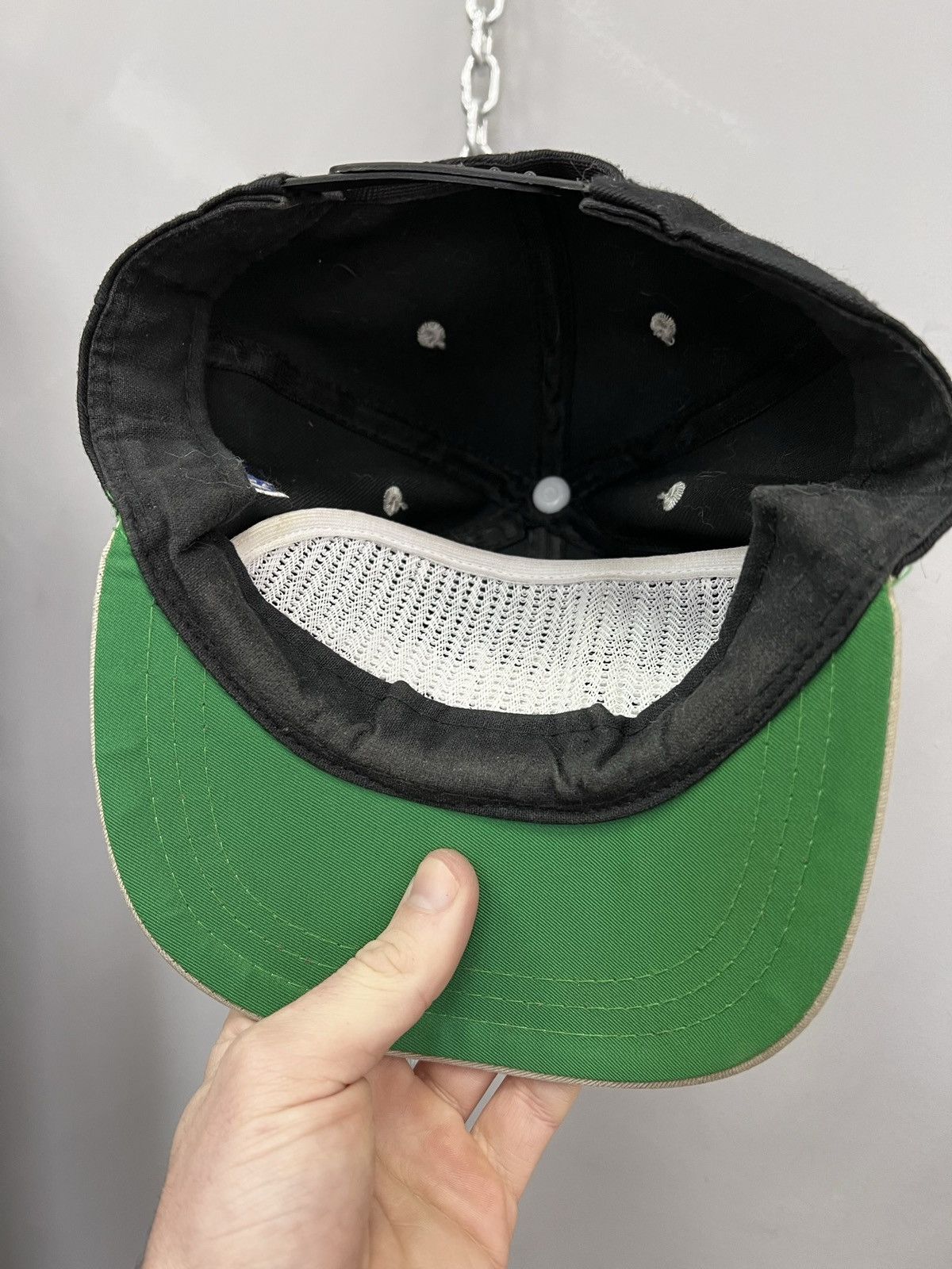 MLB × NFL VINTAGE 90s RAIDERS MLB CAP HAT RARE Y2K Size ONE SIZE - 9 Thumbnail