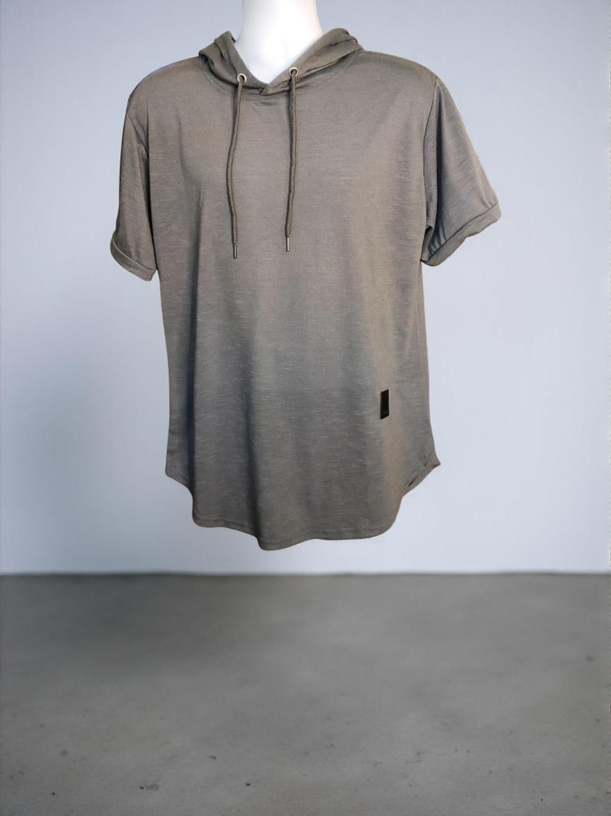 Other Men's Gray Short Sleeve Hoodie Size XL Size US XL / EU 56 / 4 - 3 Thumbnail