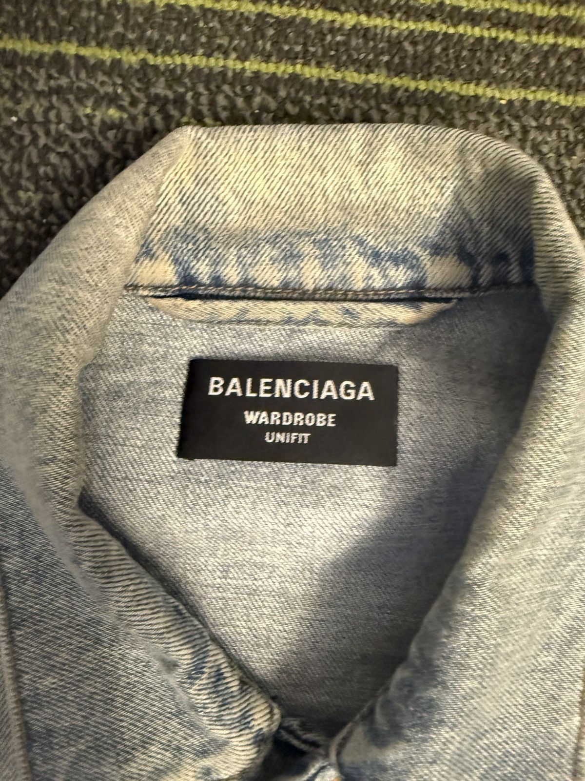 Balenciaga 3B Sports Super Oversized Baggy Denim Jacket 2023 Size US S / EU 44-46 / 1 - 5 Thumbnail