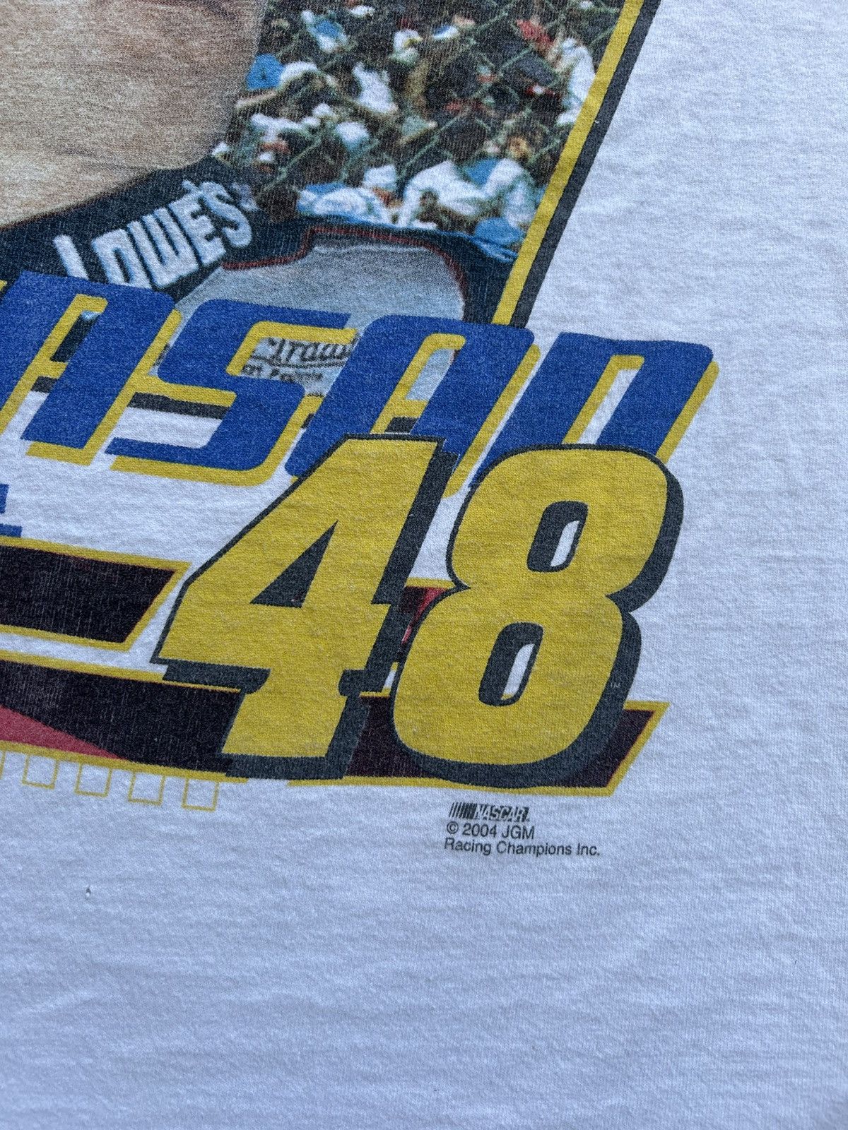 NASCAR × Vintage 2004 Jimmy Johnson Graphic Tee Size US S / EU 44-46 / 1 - 8 Thumbnail