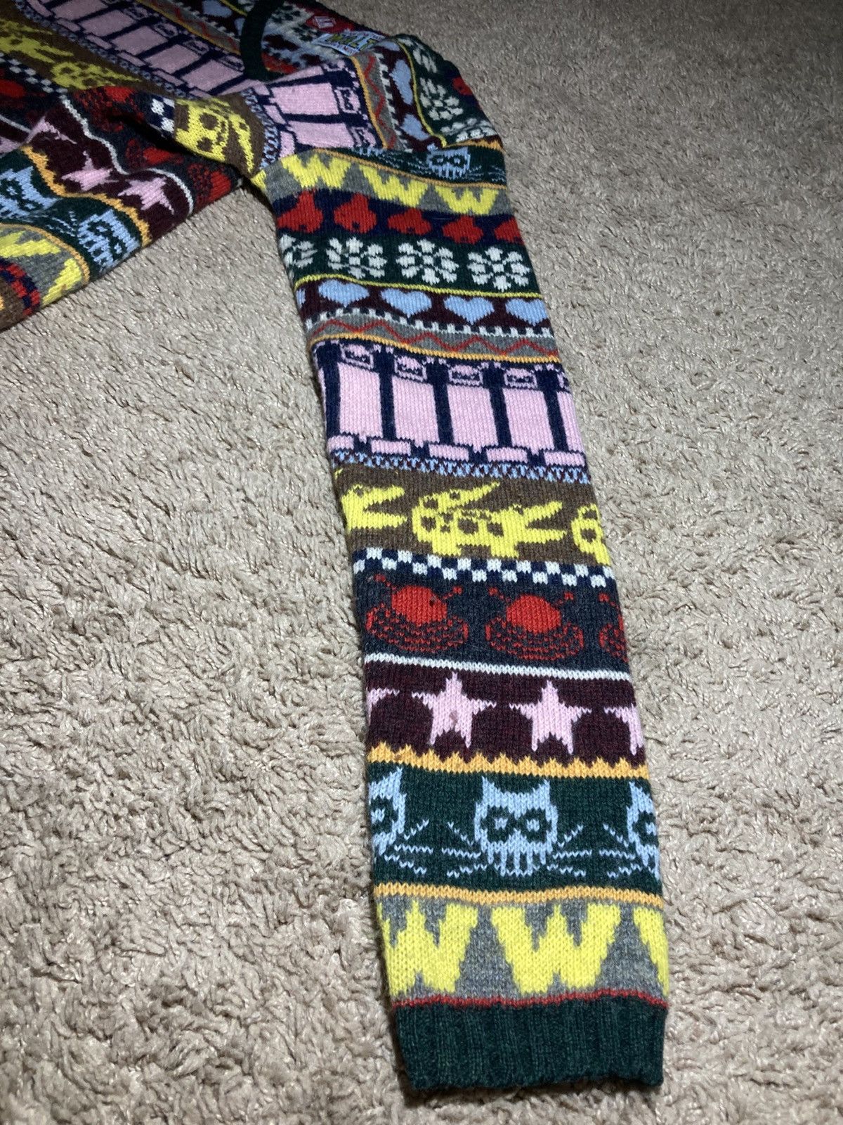 W&LT AW94 W&LT Twinkle Little Star Alien Knit 90s WVB Beirendonck Size US S / EU 44-46 / 1 - 6 Thumbnail