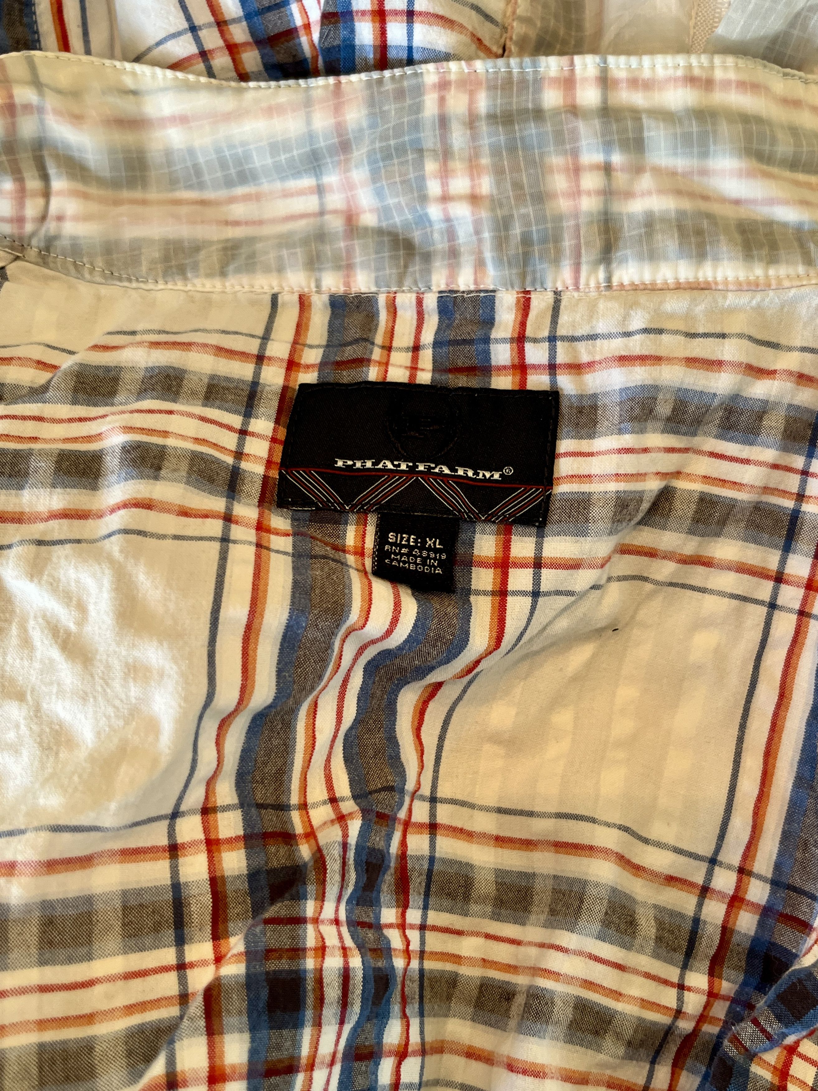 Phat Farm Vintage Y2K Phat Farm Archive Sheer Ripstop Jacket XL Size US XL / EU 56 / 4 - 11 Thumbnail