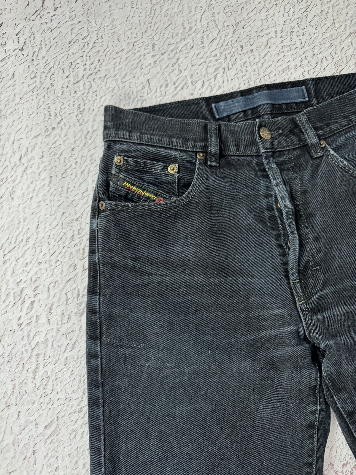 Diesel Diesel vintage faded distressed black denim jeans Size US 30 / EU 46 - 7 Thumbnail