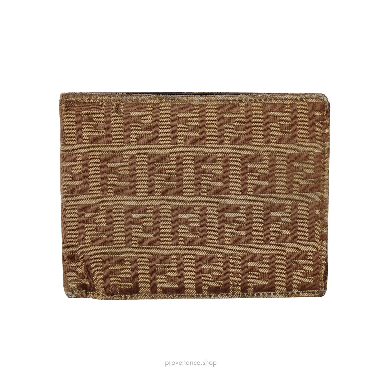 Fendi 🔴 Fendi Bifold Wallet - Micro FF Zucca Size ONE SIZE - 1 Thumbnail