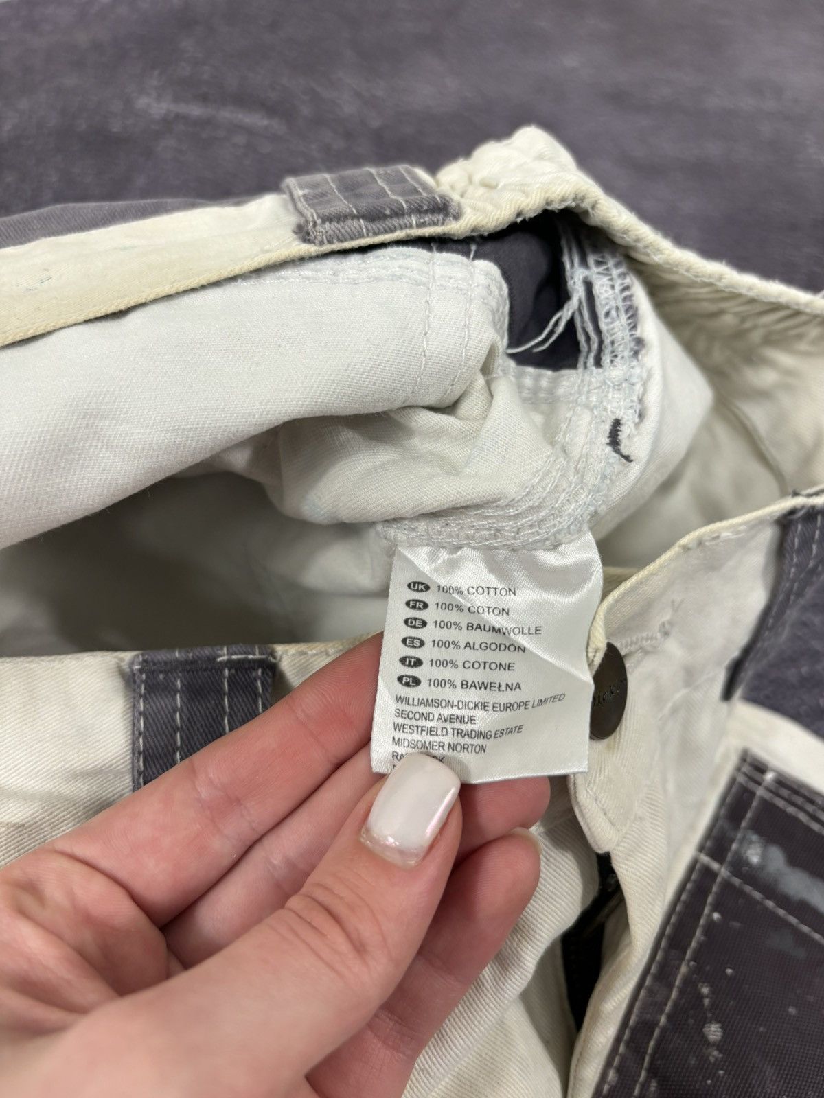 Dickies Vintage Dickies Double Knee Work Painted Baggy Cargo Pants Size US 36 / EU 52 - 22 Thumbnail