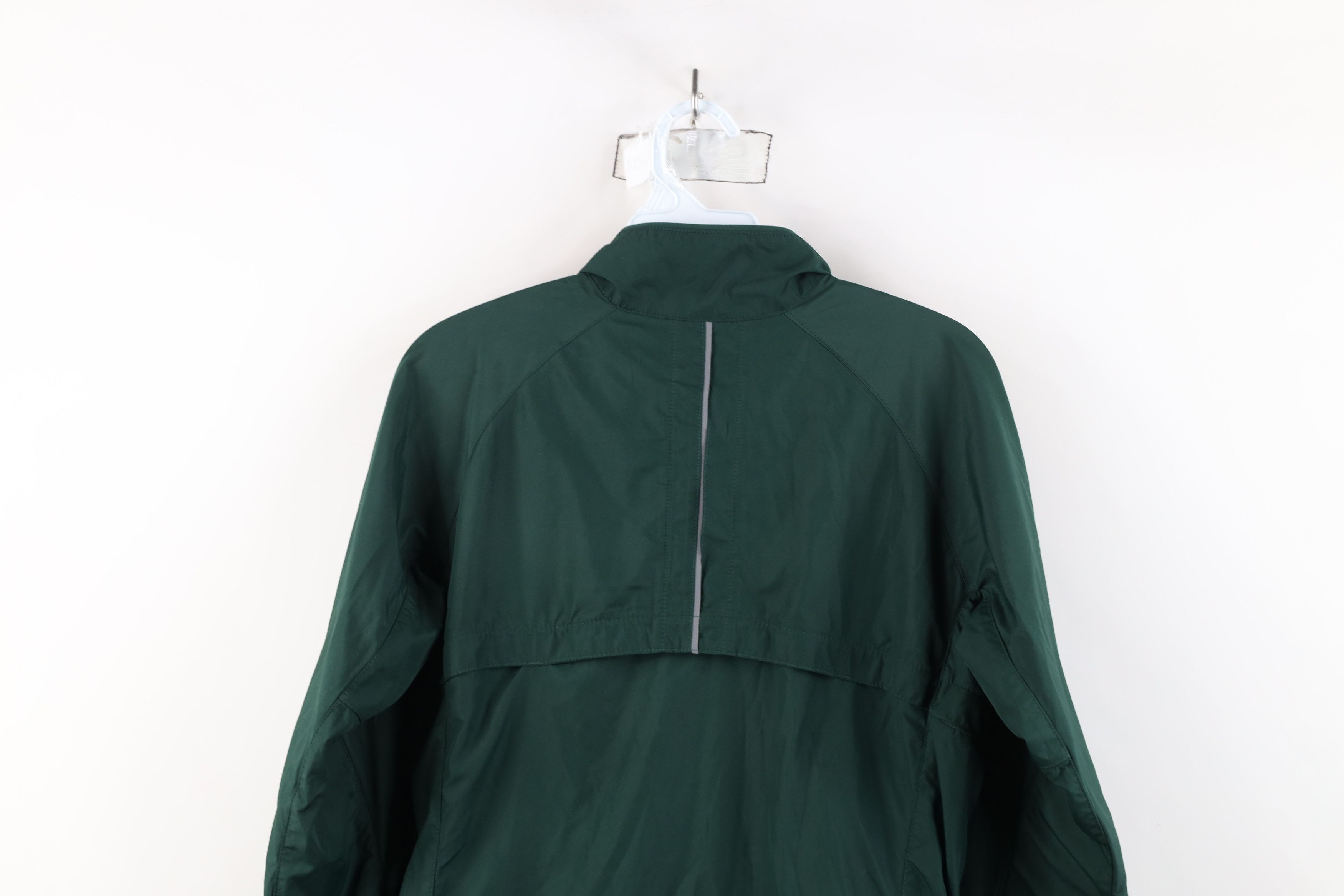Nike × Vintage Nike Michigan State University Windbreaker Jacket Green Size S / US 4 / IT 40 - 13 Thumbnail