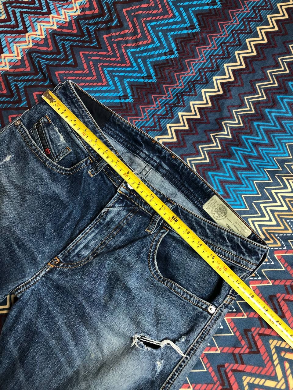 Diesel Industry THOMMER Regular Slim Straight Denim Jeans