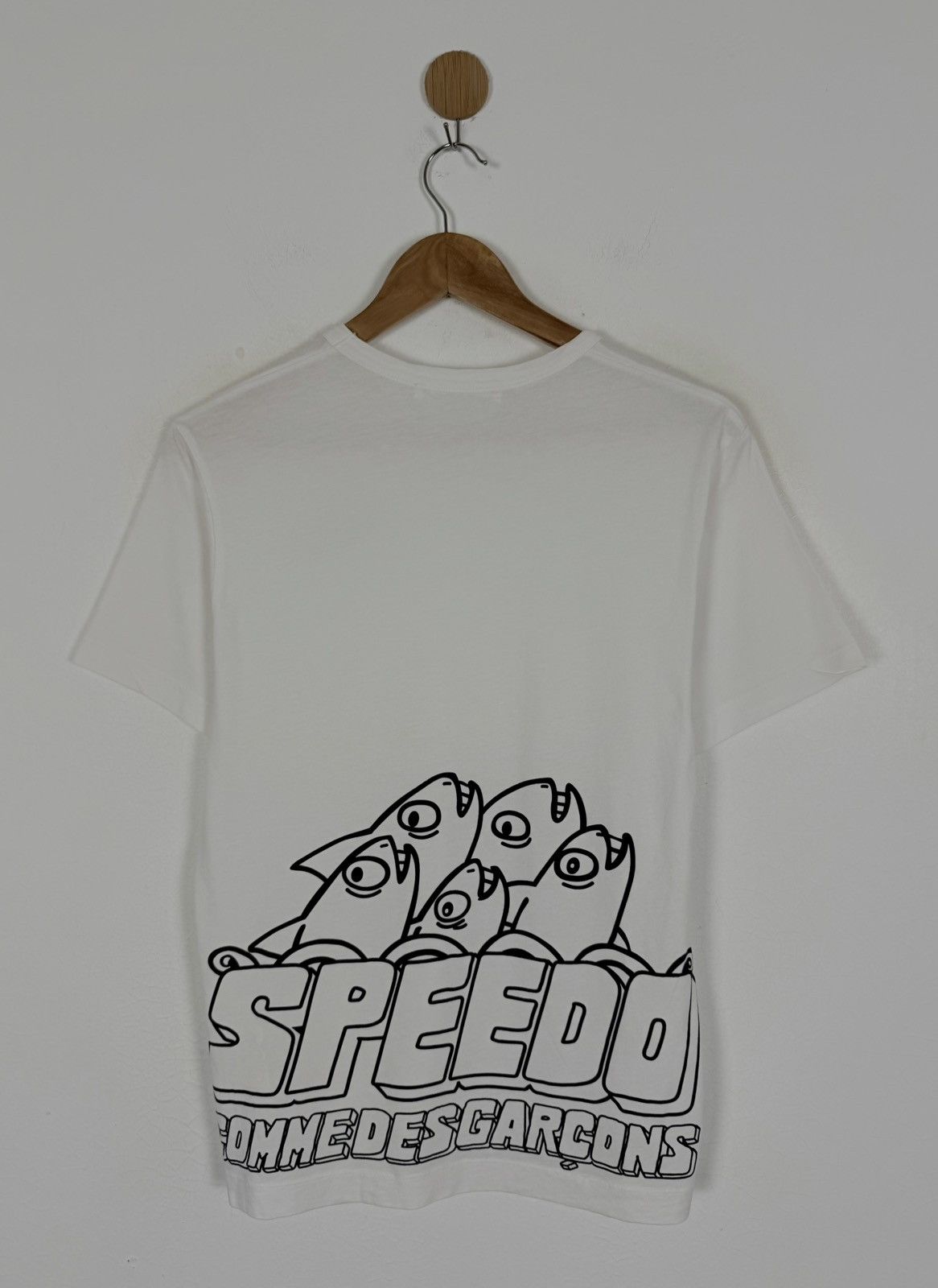 Comme des Garcons × Speedo Comme des Garcons CDG Speedo Collab Tee Size US S / EU 44-46 / 1 - 1 Thumbnail
