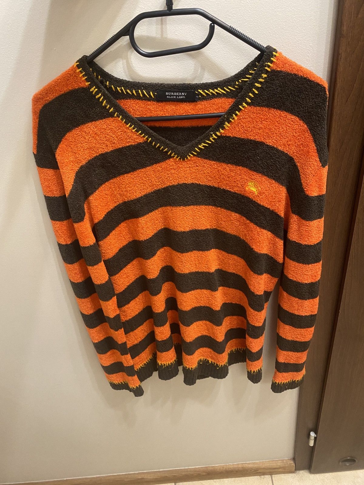 image of Burberry Black Label Women Knitwear in Orange (Size Small)