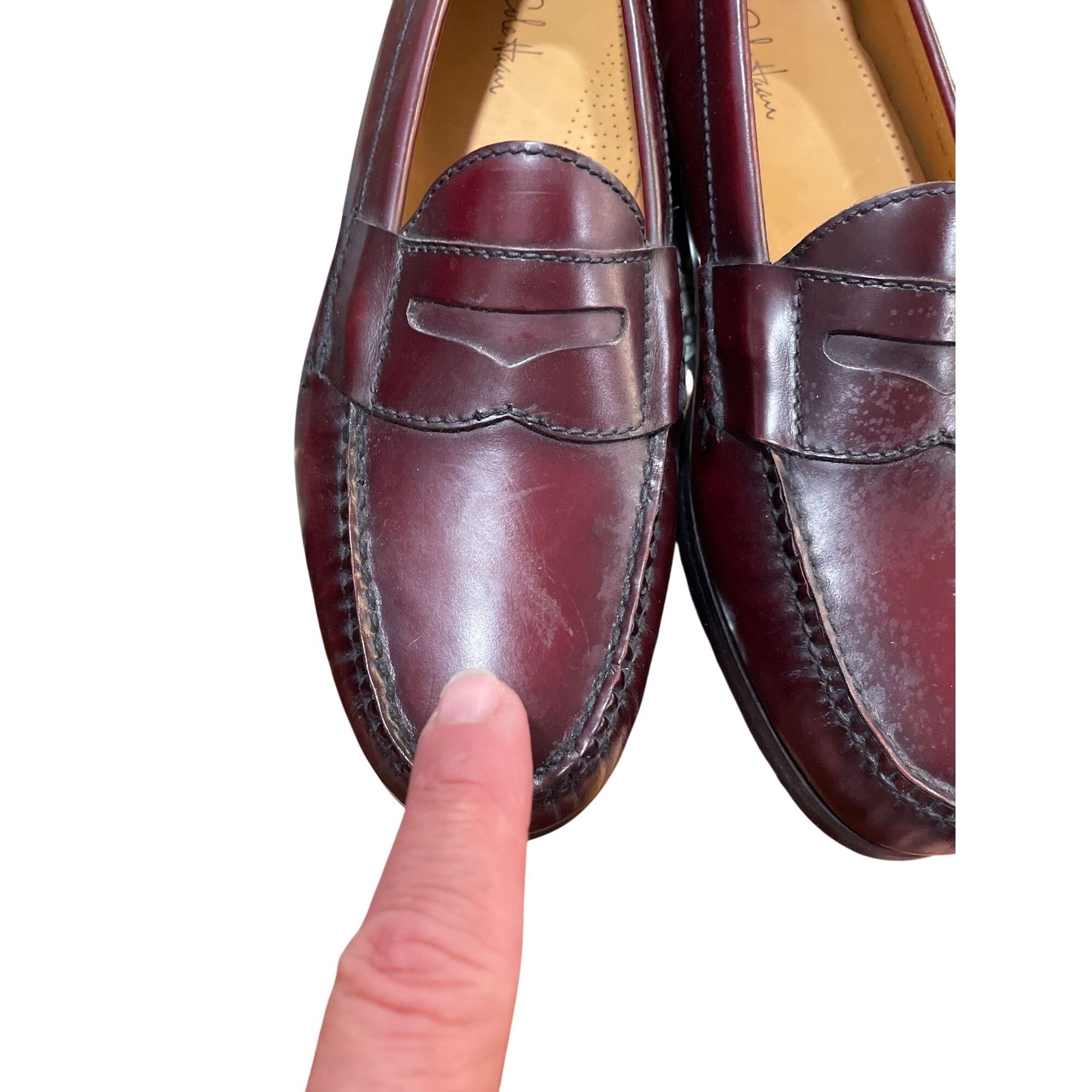 Cole Haan Cole Haan mens brown leather penny loafers dress shoes sz 9. Size US 9.5 / EU 42-43 - 13 Thumbnail