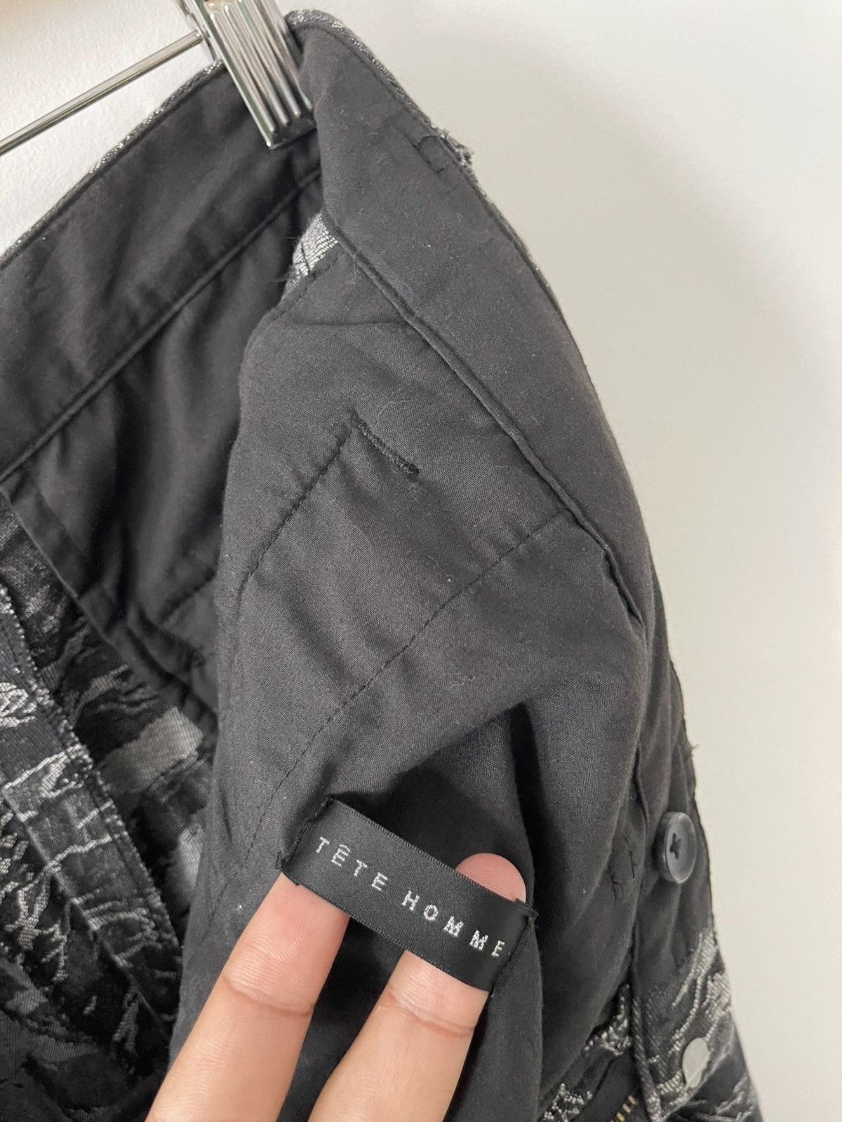 Issey Miyake Rare Vintage TETE HOMME Issey Miyake Tiger Camo All Over Size US 34 / EU 50 - 3 Thumbnail