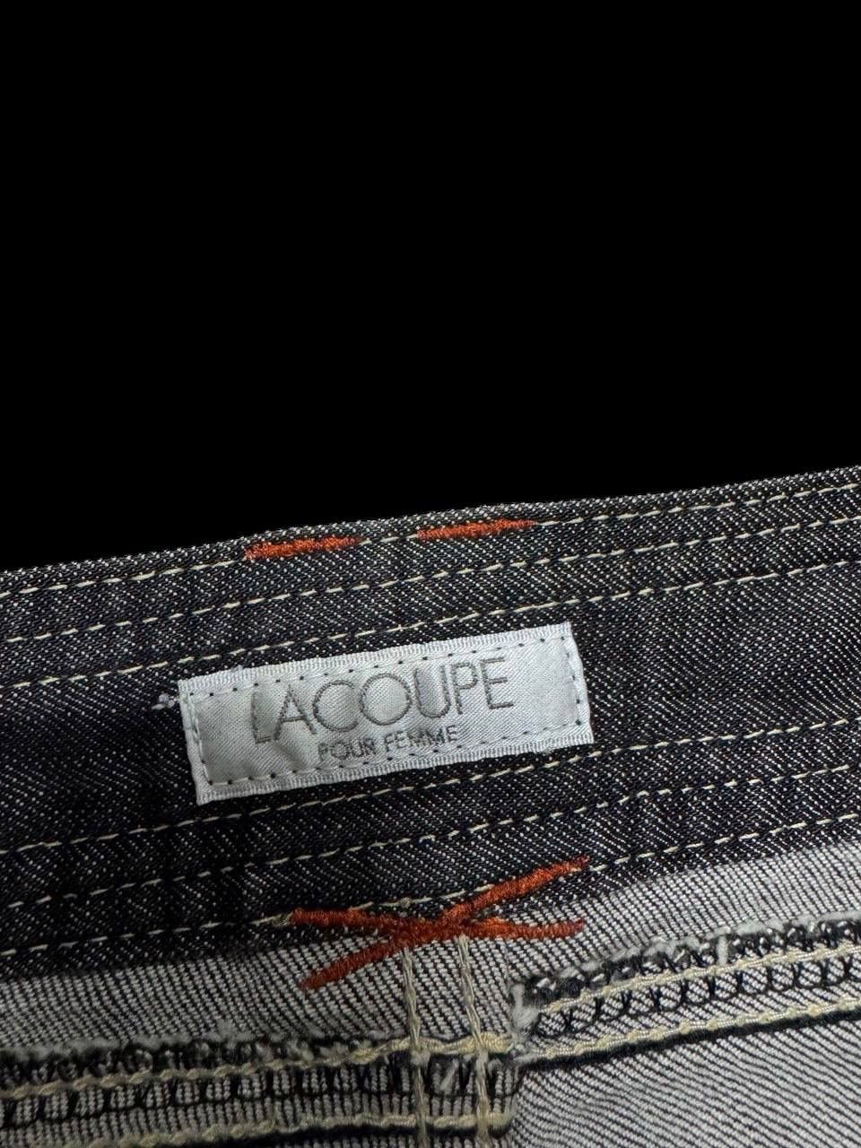 GOSTAR DE FUGA FLARE Vintage Lacoupe Pour Remme Japan Designer Mudwash Jean Size US 34 / EU 50 - 9 Thumbnail