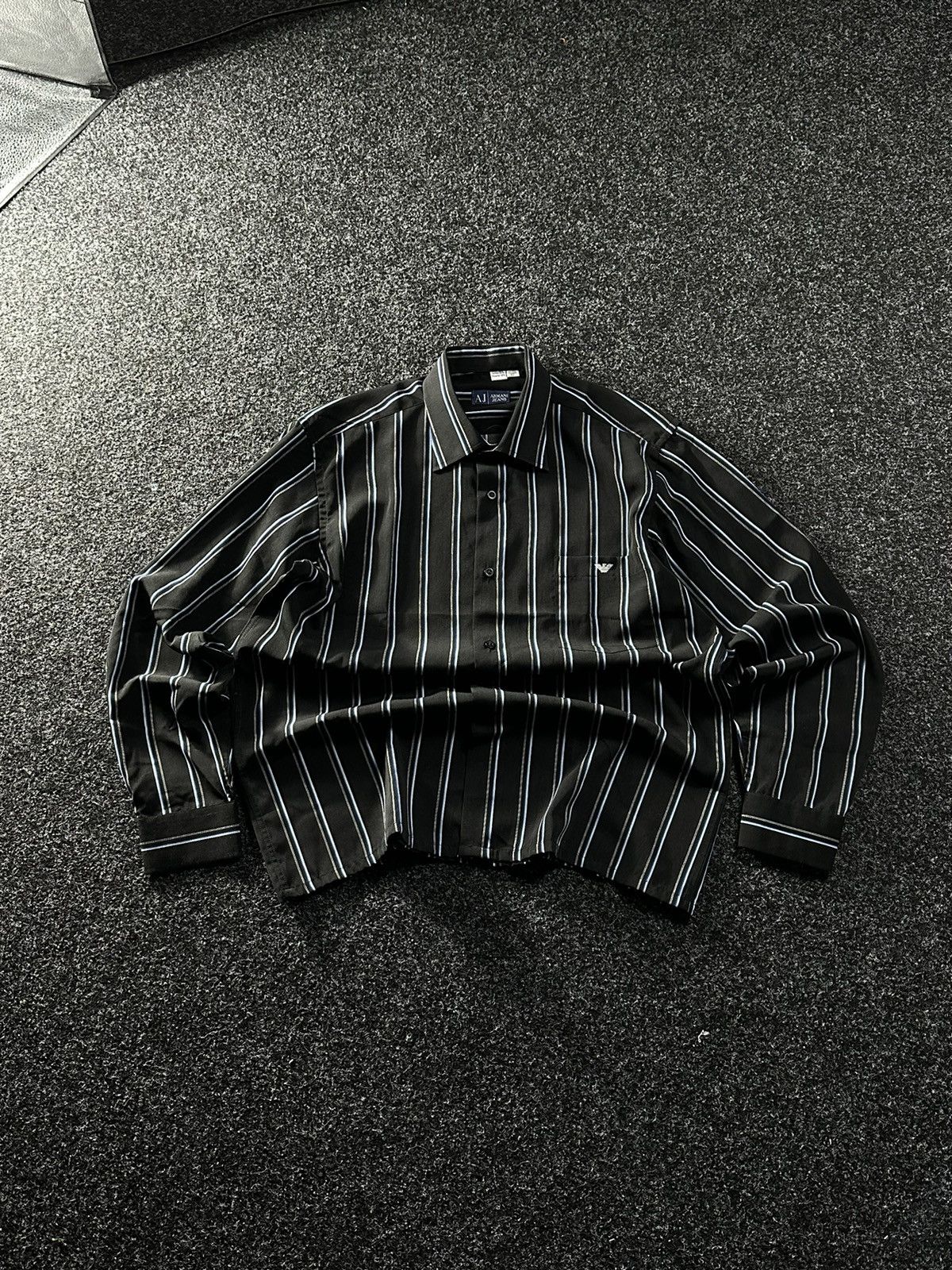 RARE🚨 ARMANI JEANS VINTAGE SHIRT LUXURY BUTTON UP 90s