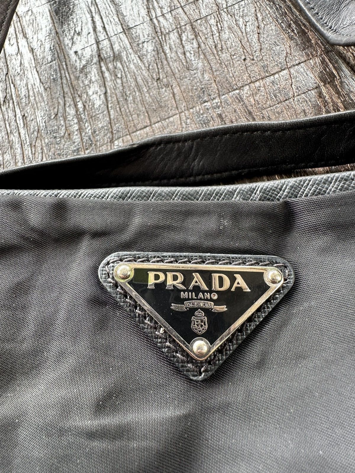 Prada Prada Tote Bag Nice Design Size ONE SIZE - 13 Thumbnail